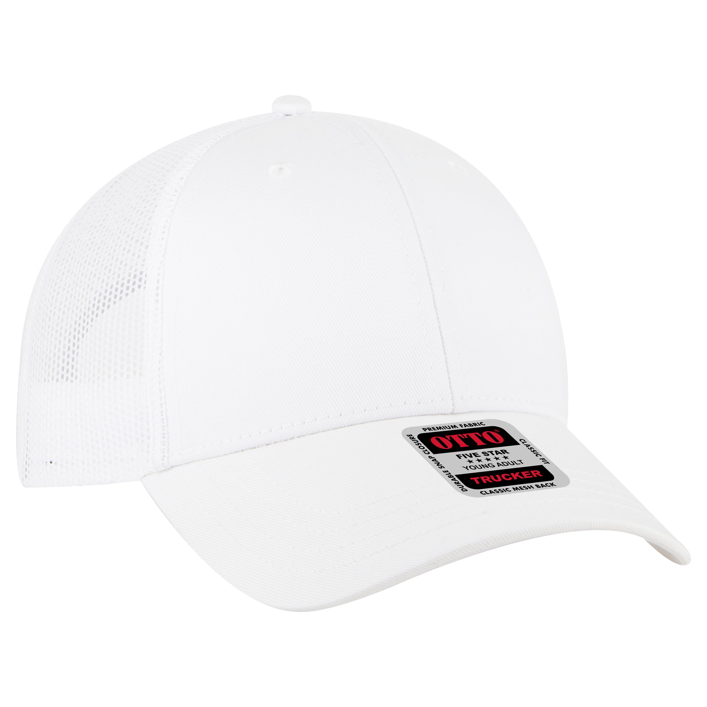 83-473 OTTO CAP 6 Panel Low Profile Mesh Back Trucker Hat
