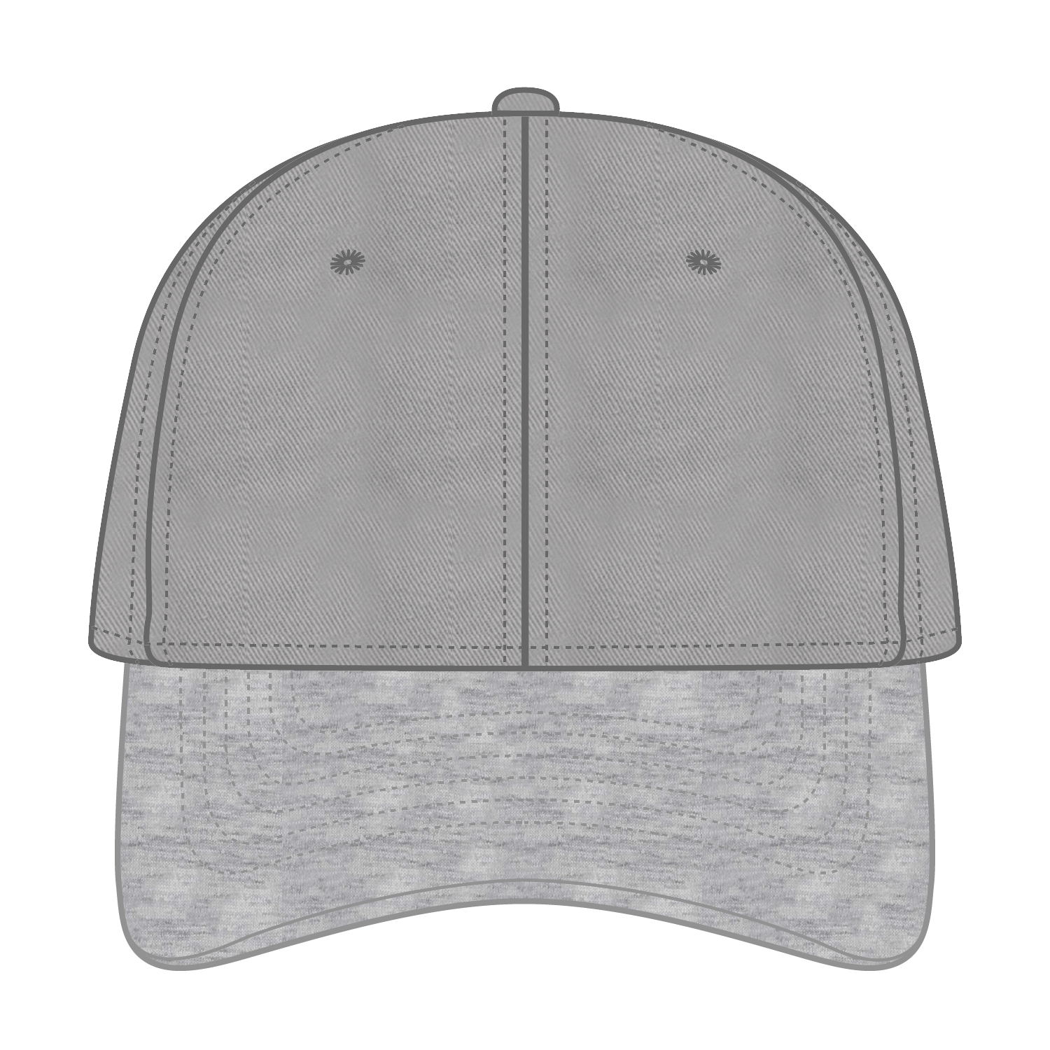 19-1232A OTTO CAP 6 Panel Low Profile Baseball Cap
