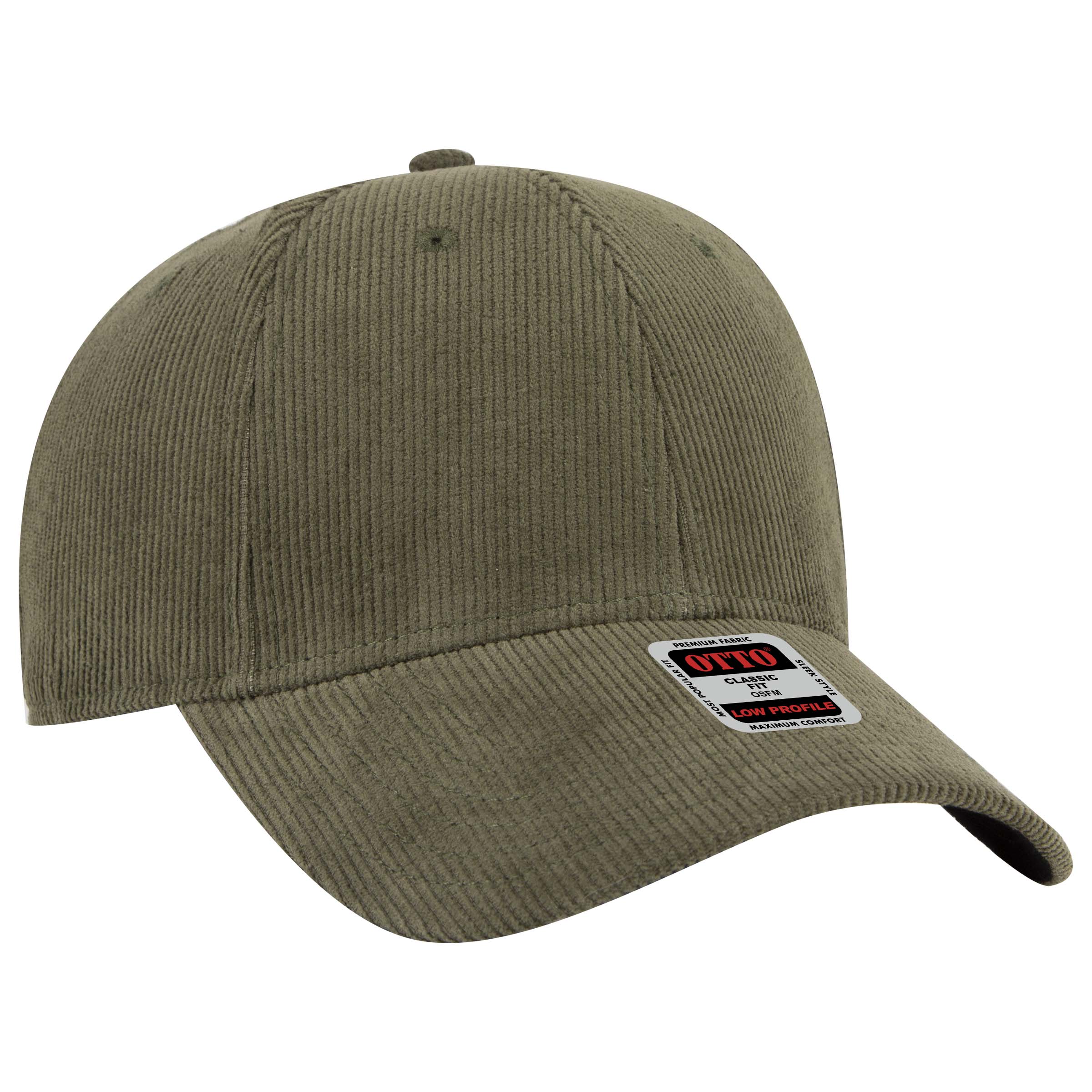 19-004 OTTO CAP 6 Panel Low Profile Baseball Cap