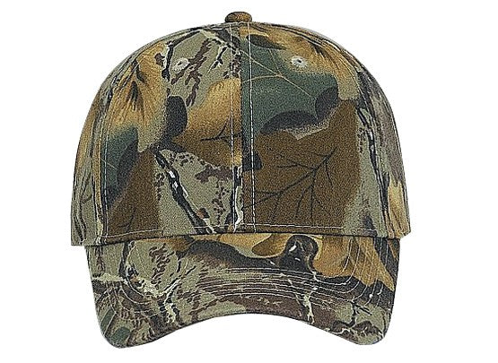 78-835 OTTO CAP Camouflage 6 Panel Low Profile Baseball Cap