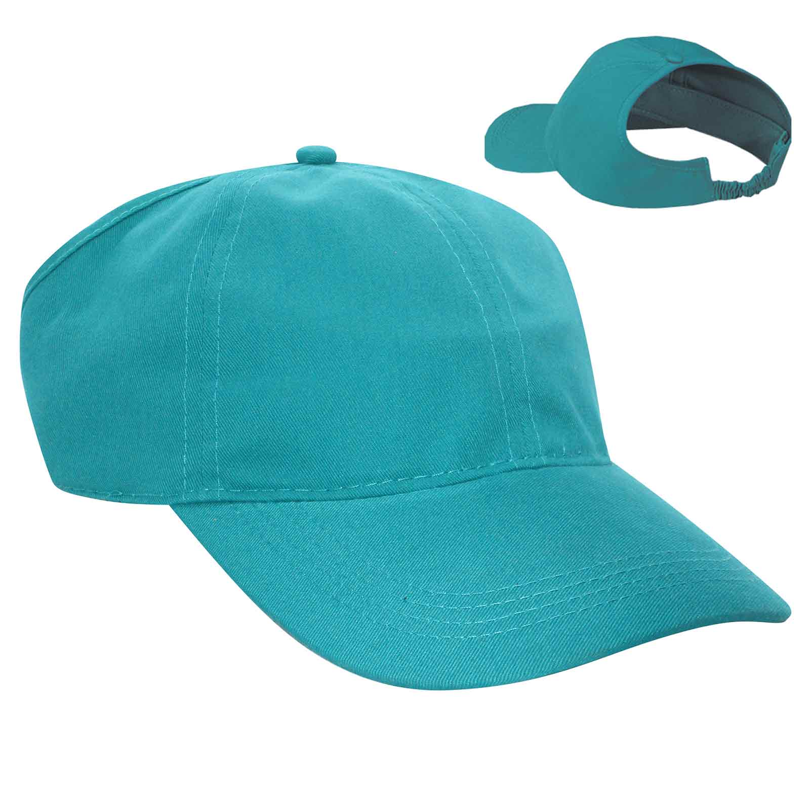 69-291 OTTO CAP 4 Panel Ponytail Cap