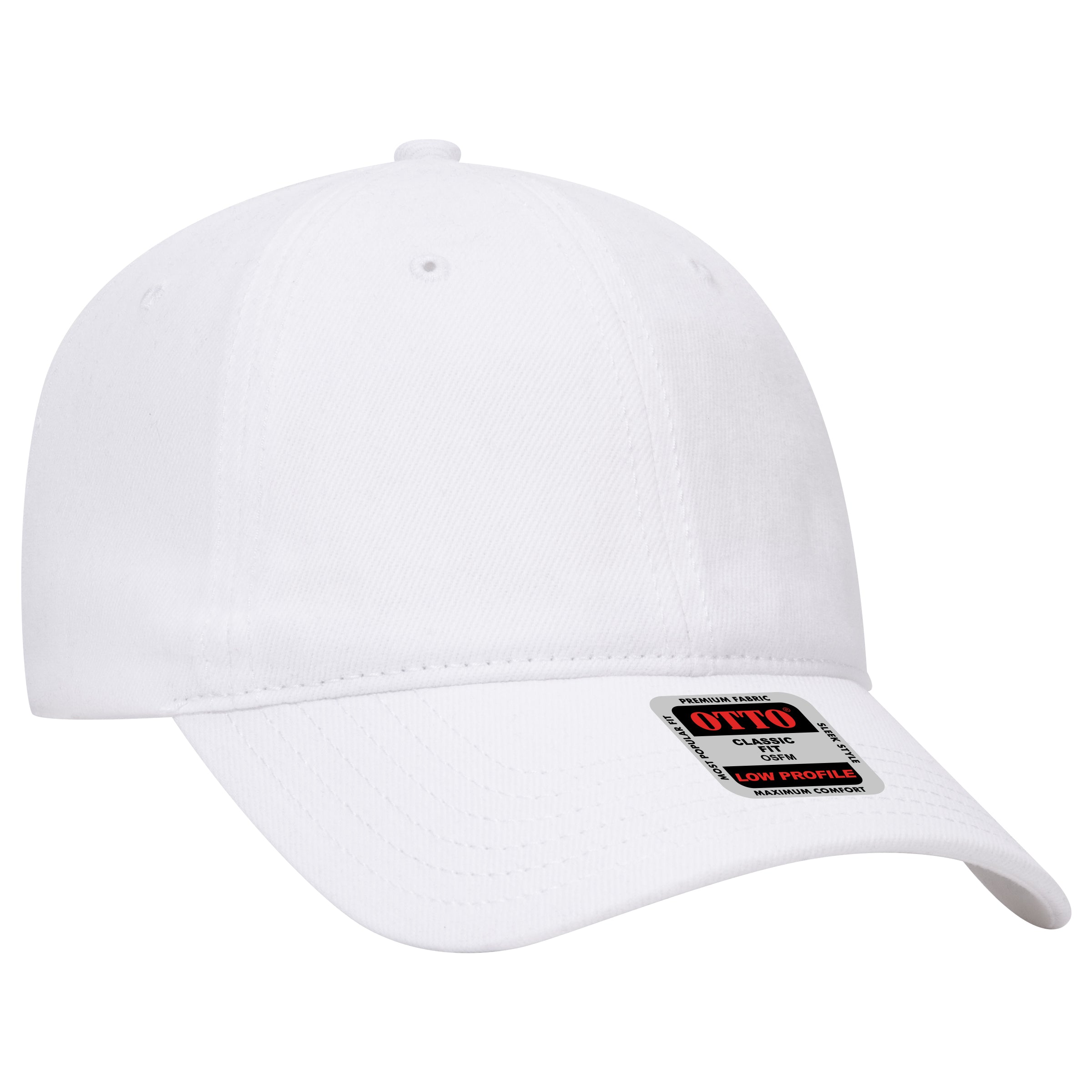 18-253 OTTO CAP 6 Panel Low Profile Baseball Cap