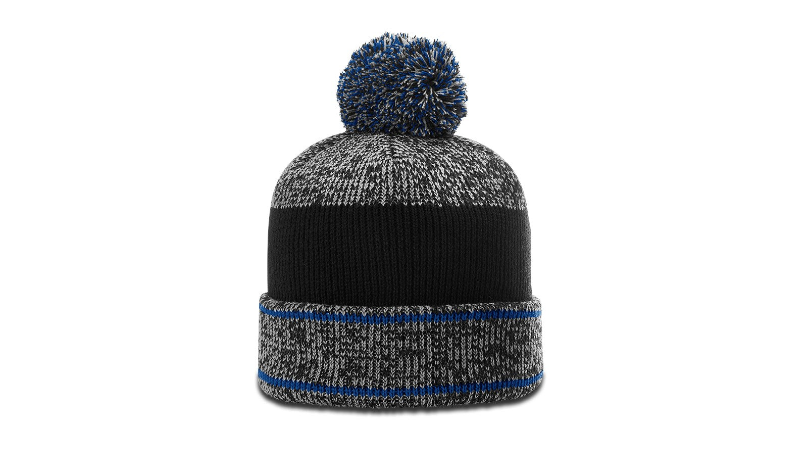 Richardson 148 Heather Beanie with Cuff &amp; Pom