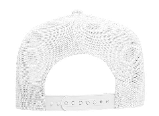 39-071 OTTO CAP 5 Panel Mid Profile Mesh Back Trucker Hat