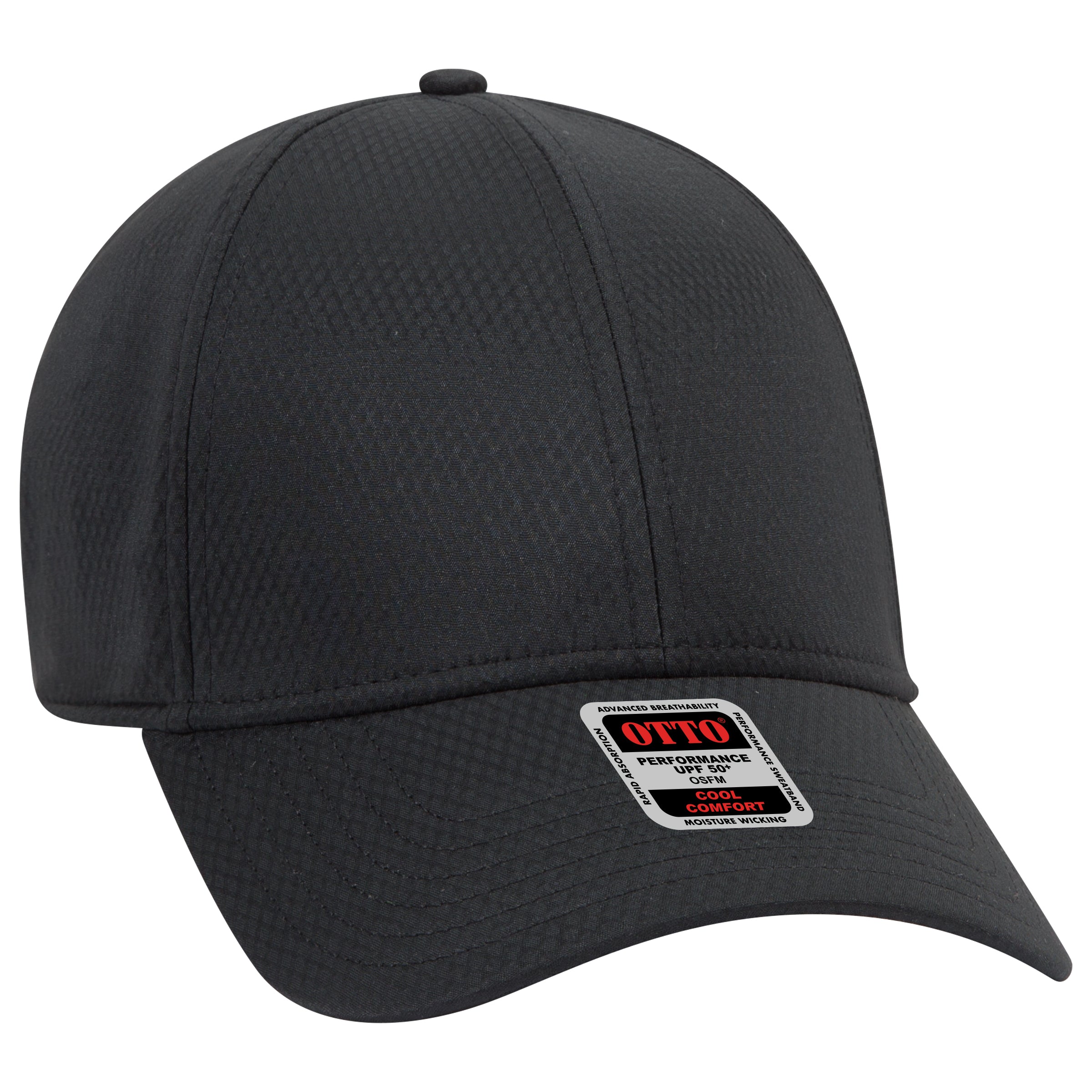 19-1253 OTTO CAP UPF 50+ 6 Panel Low Profile Baseball Cap