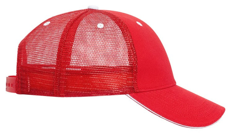 84-482 OTTO CAP 6 Panel Low Profile Mesh Back Trucker Hat