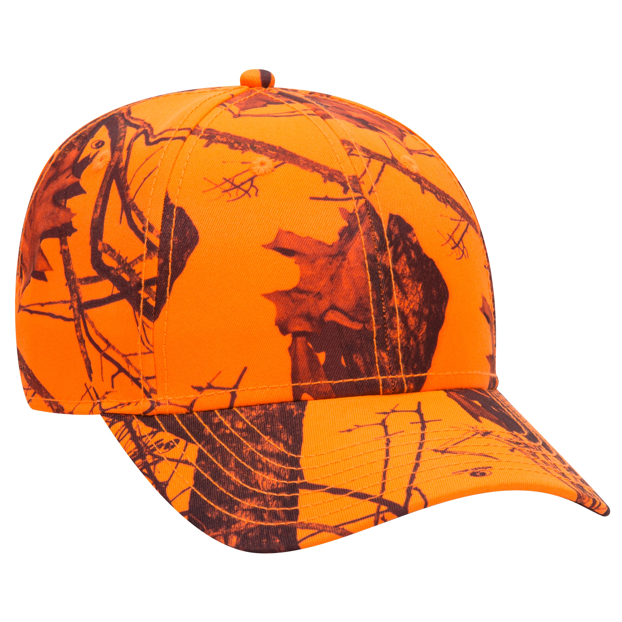 171-1295 OTTO CAP Mossy Oak Camouflage Superior Polyester Twill 6 Panel Low Profile Baseball Cap