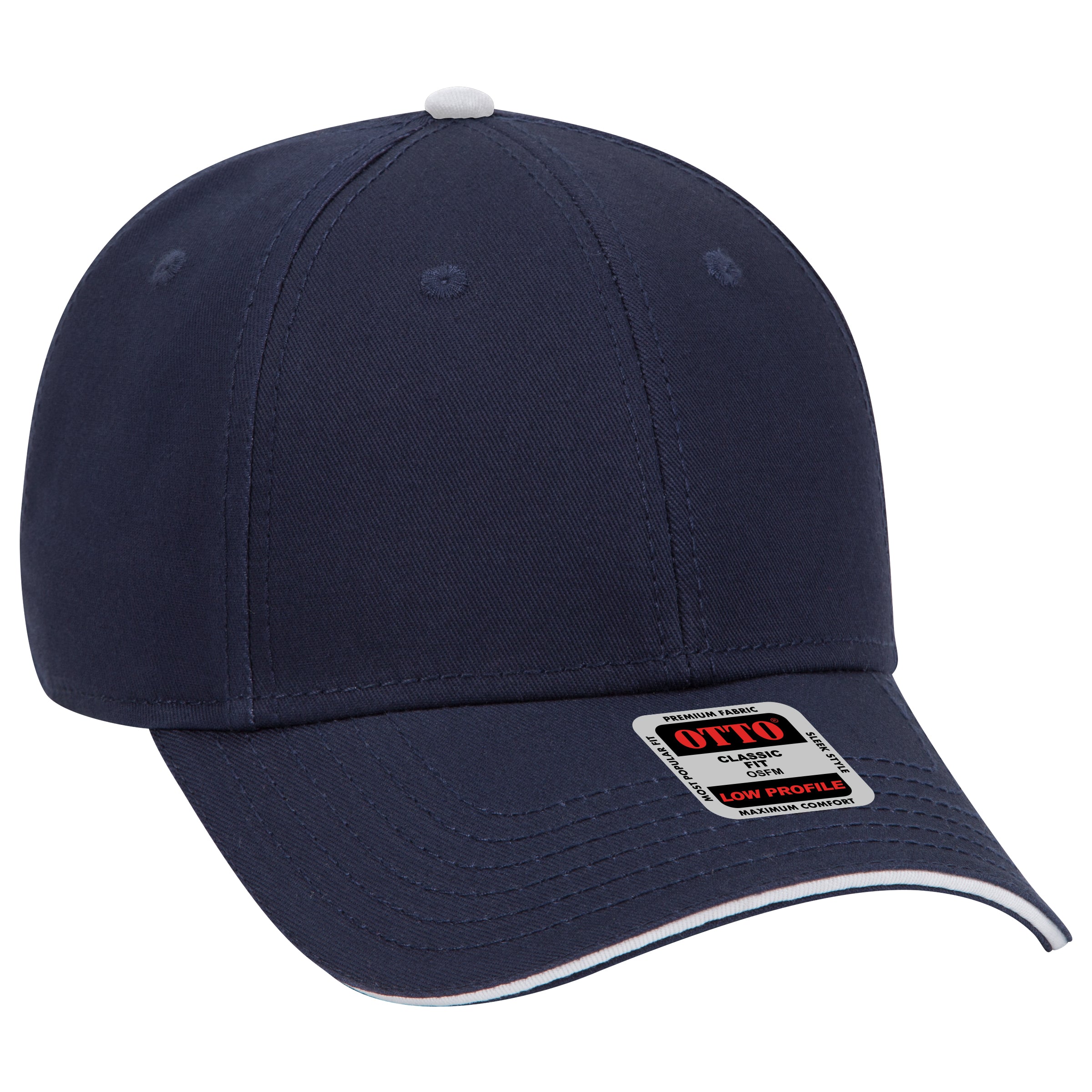 23-766 OTTO CAP 6 Panel Low Profile Baseball Cap