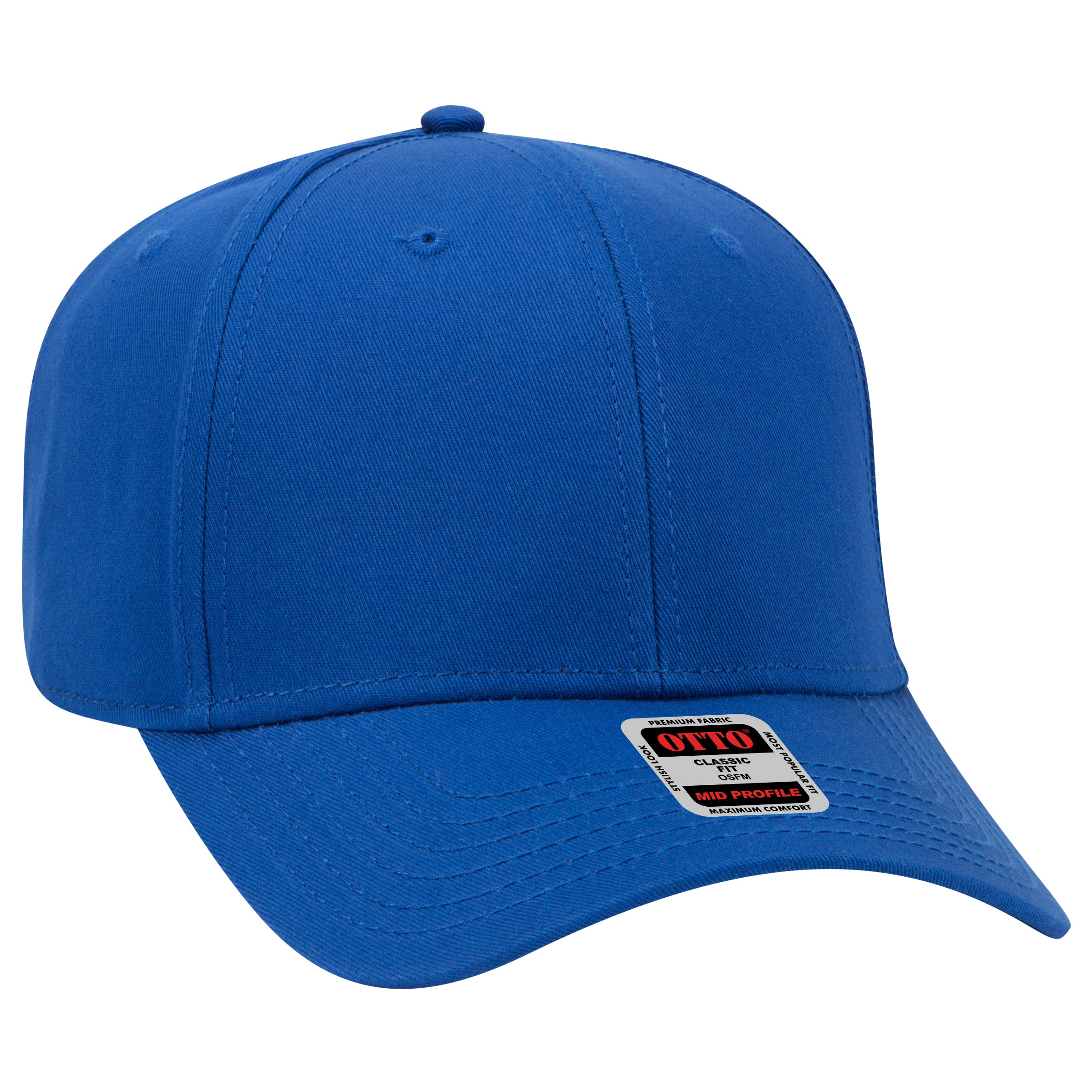 27-1235 OTTO CAP 6 Panel Mid Profile Baseball Cap