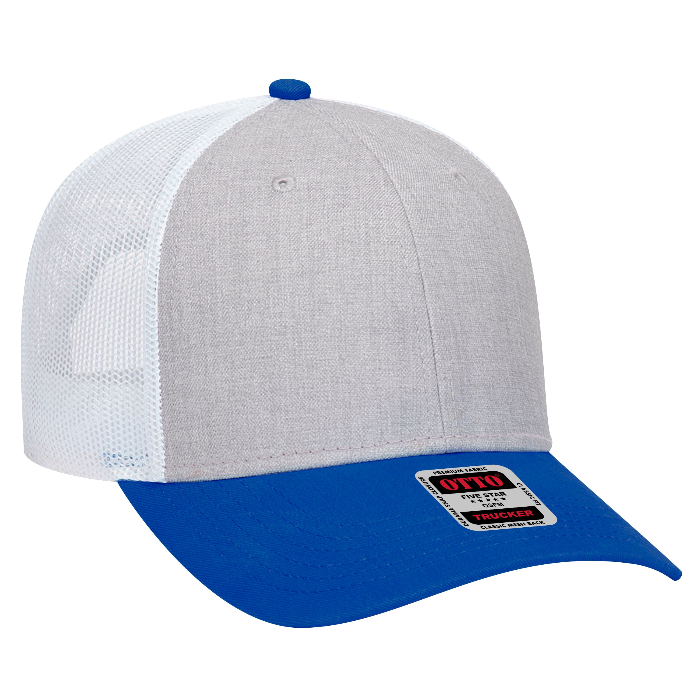 83-1239 OTTO CAP 6 Panel Low Profile Mesh Back Trucker Hat