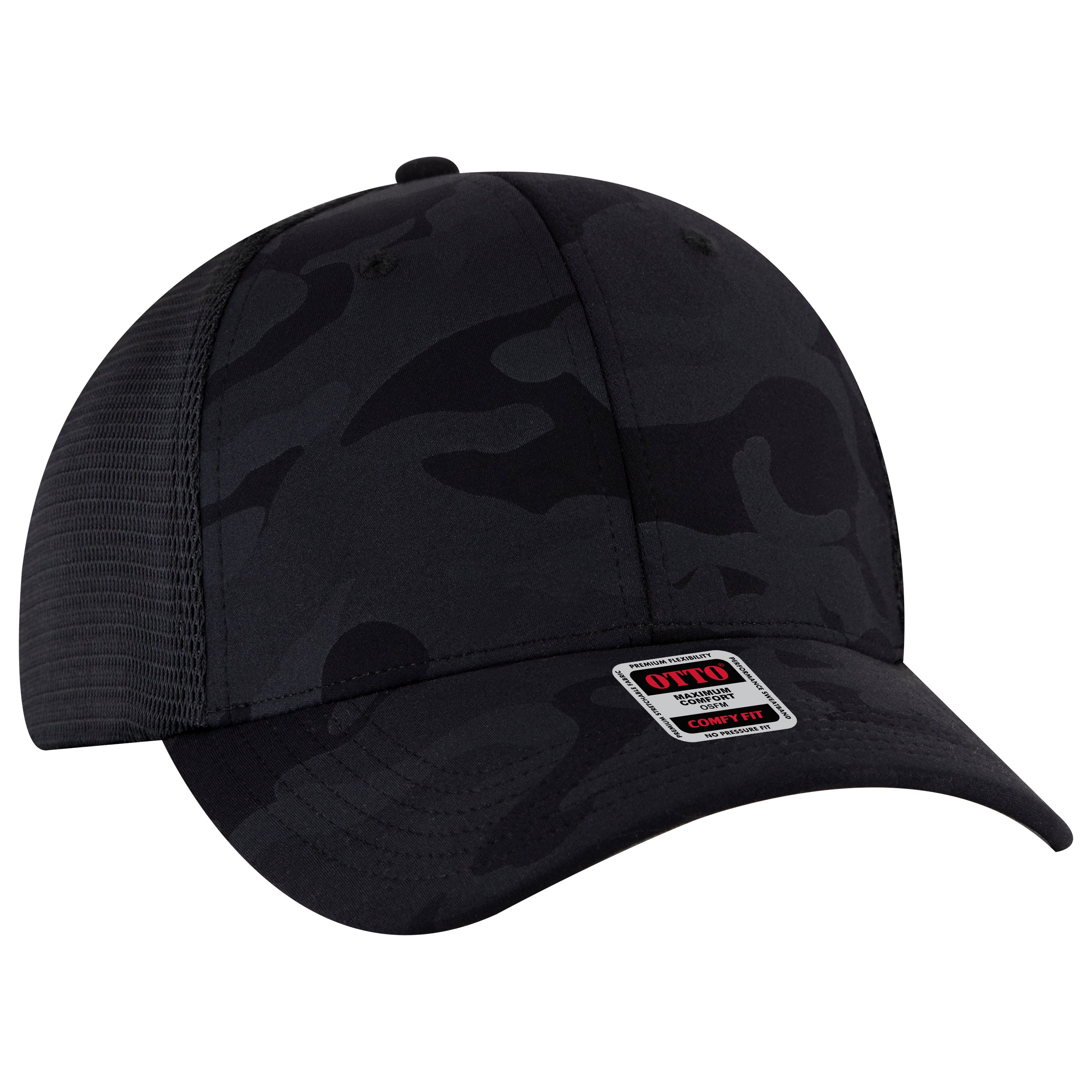 83-2 OTTO CAP "OTTO COMFY FIT" 6 Panel Low Profile Mesh Back Trucker Hat