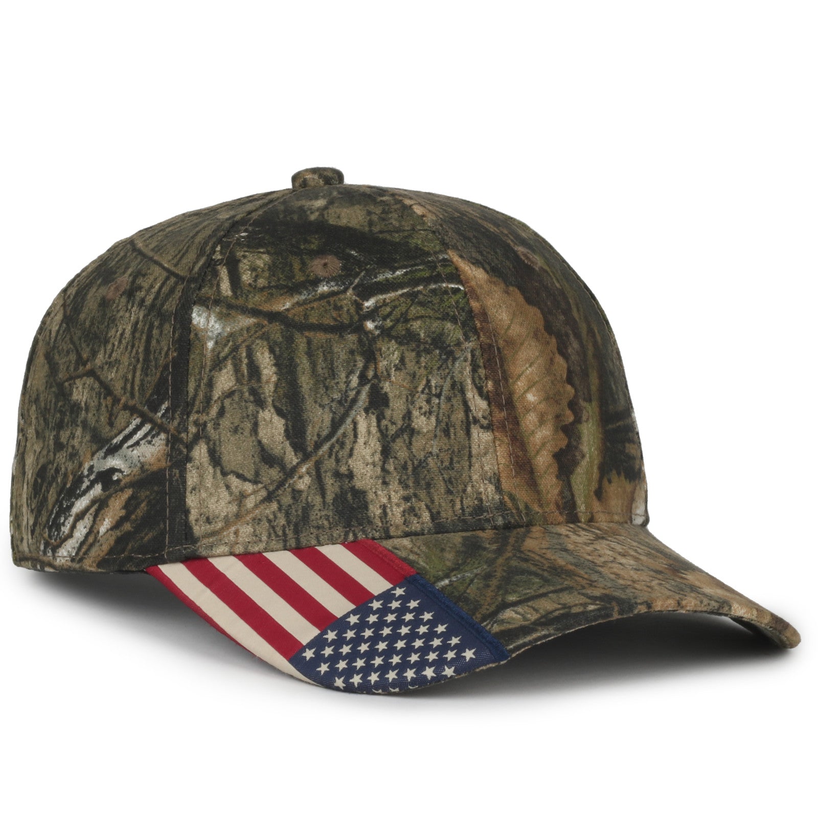 Outdoor Cap CWF-305 Structured w/Camo Flag Visor Insert