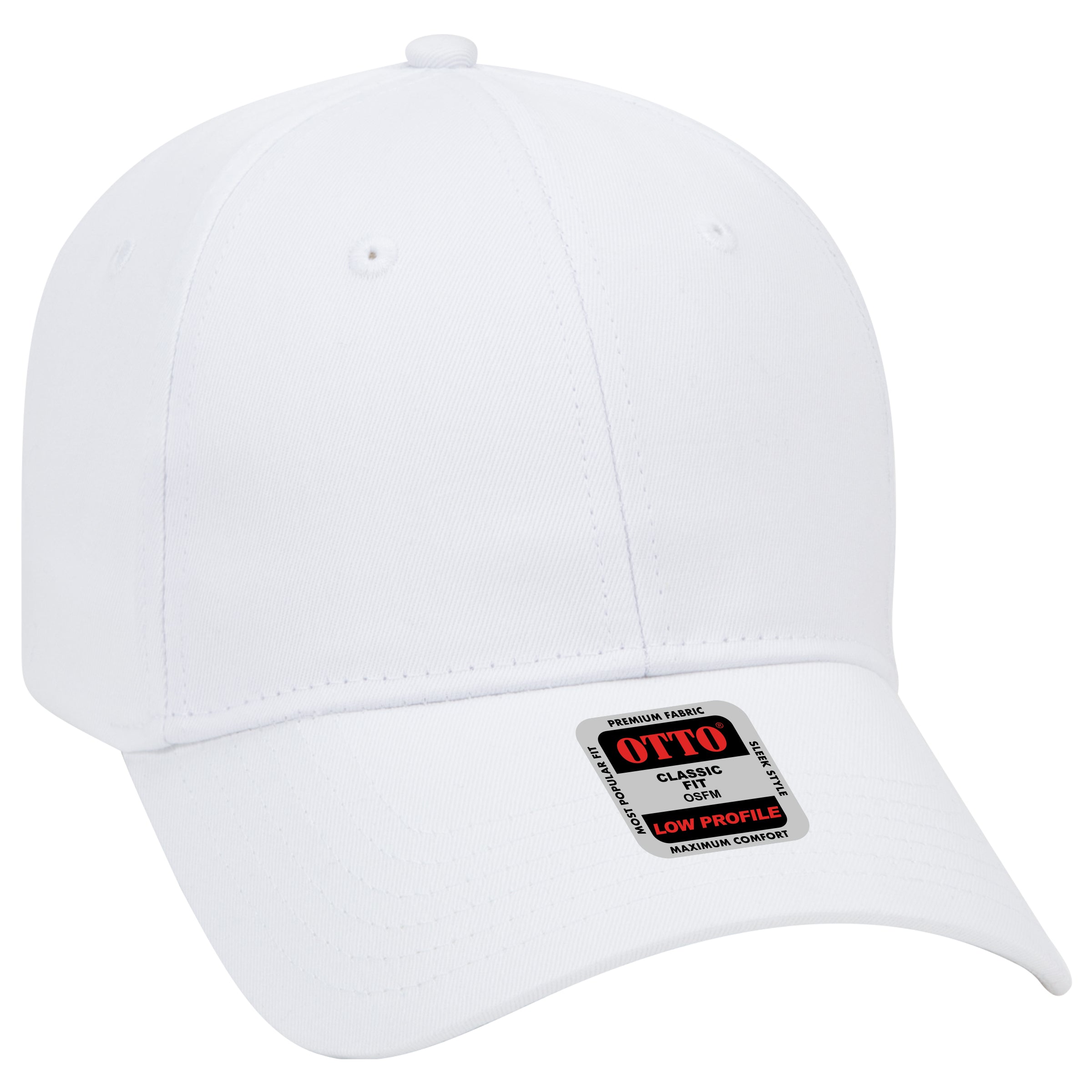 19-536 OTTO CAP 6 Panel Low Profile Baseball Cap