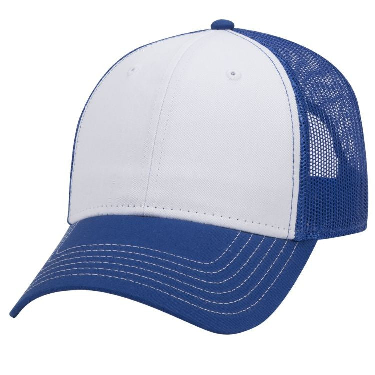 83-1239 OTTO CAP 6 Panel Low Profile Mesh Back Trucker Hat