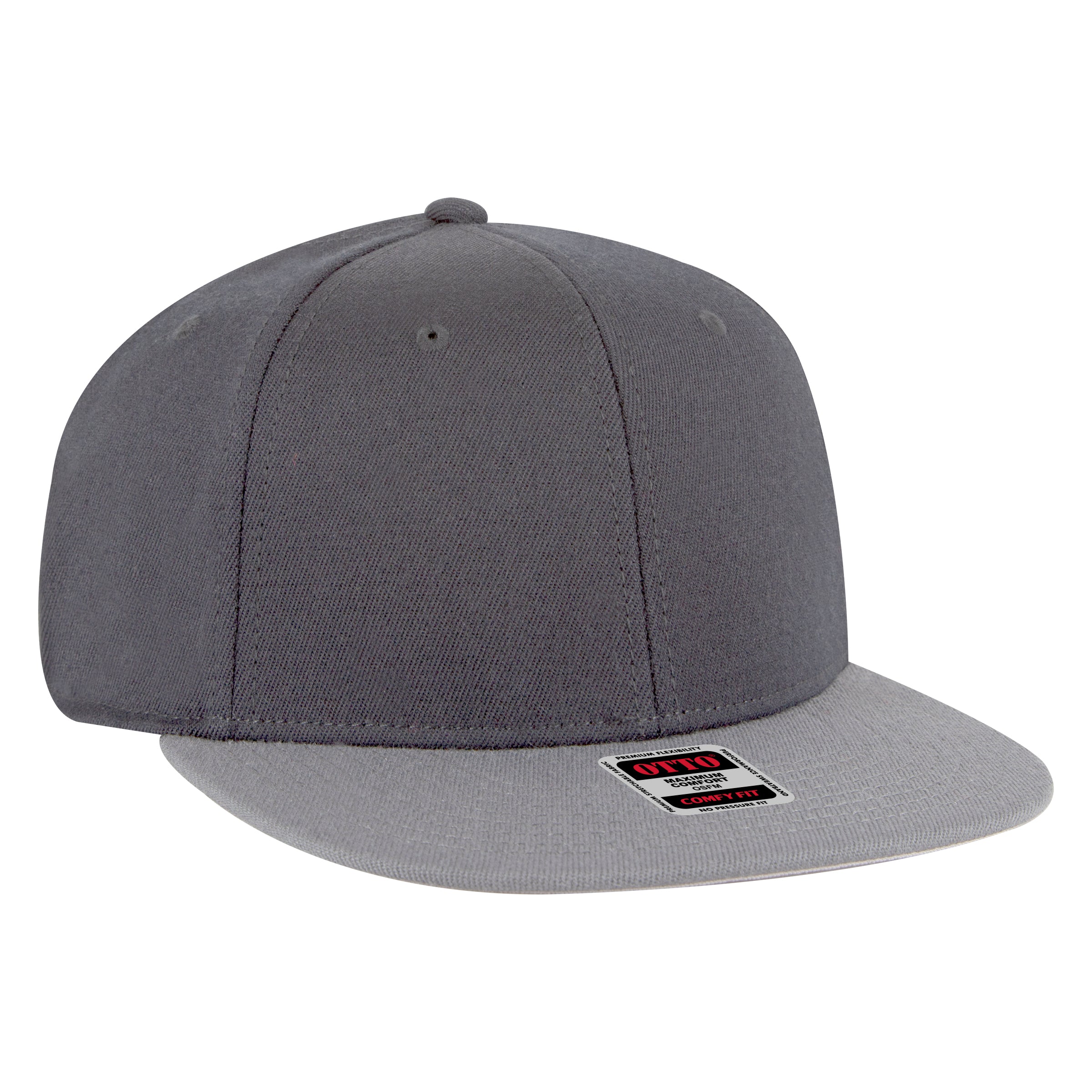 125-1323 OTTO CAP "OTTO COMFY FIT" 6 Panel Mid Profile Style Snapback Hat