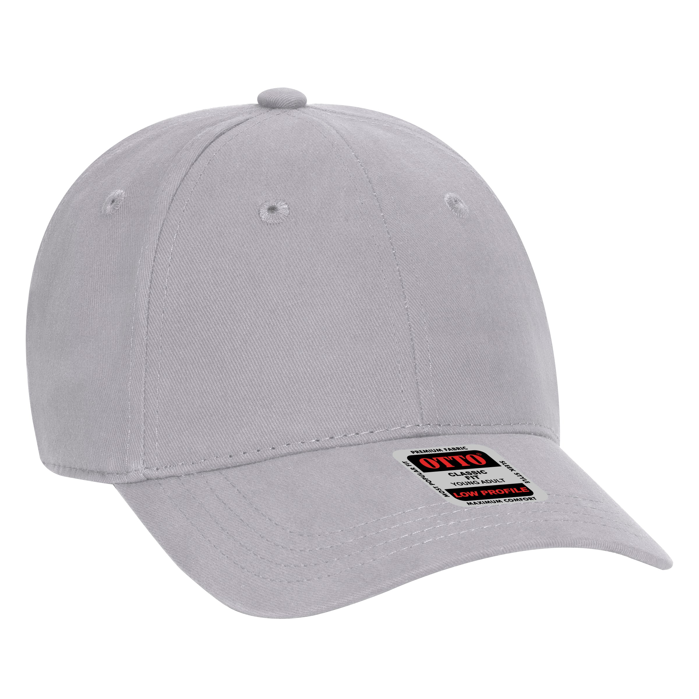 19-503 OTTO CAP 6 Panel Low Profile Baseball Cap