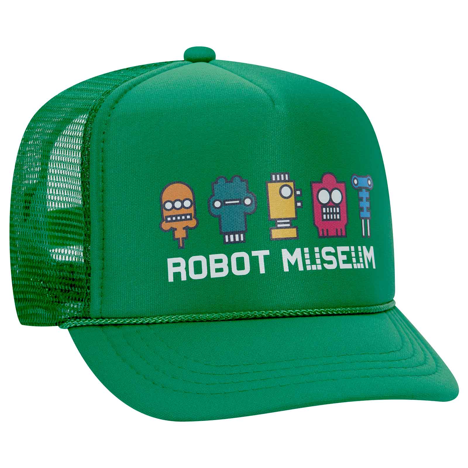 39-165 OTTO CAP 5 Panel High Crown Mesh Back Trucker Hat