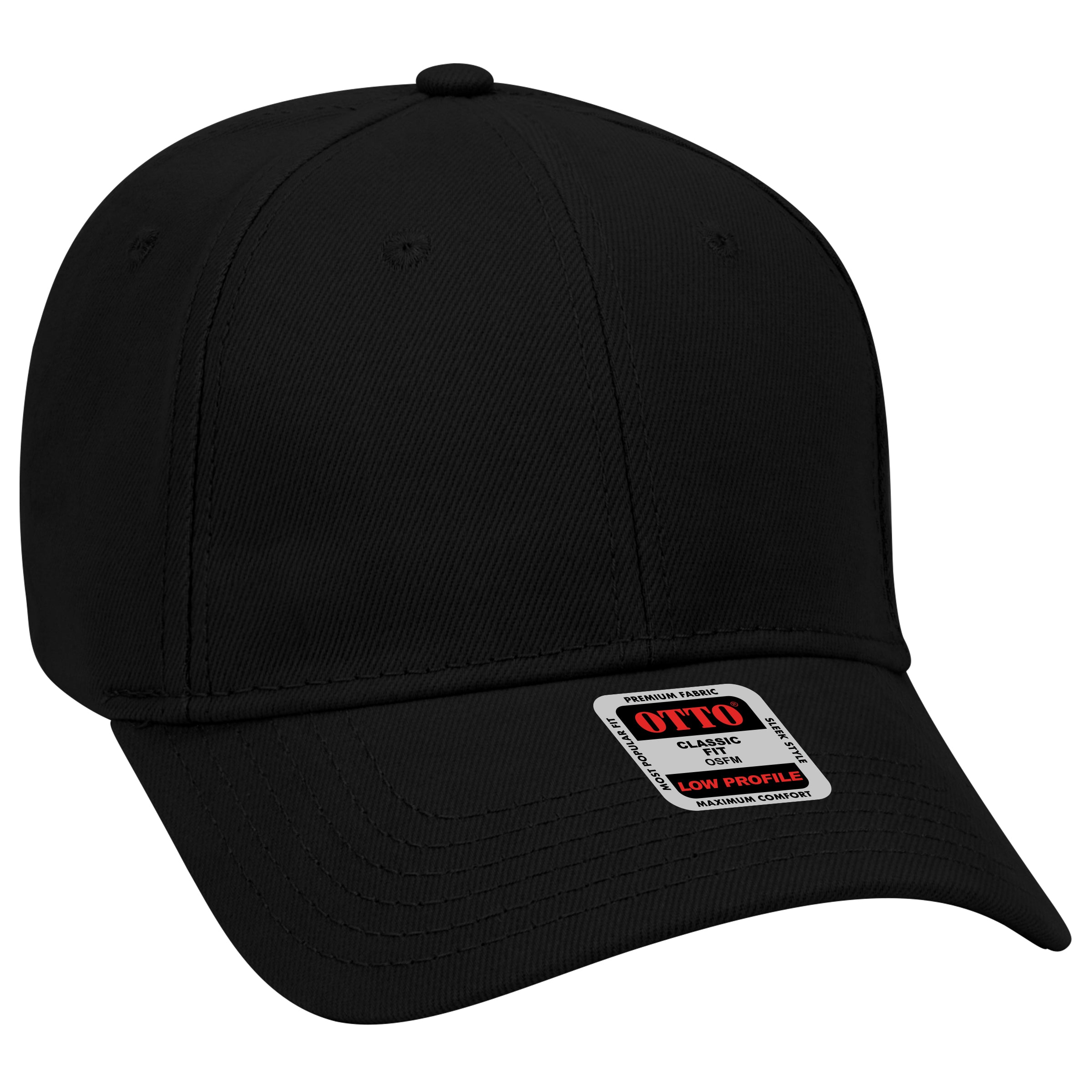 19-251 OTTO CAP 6 Panel Low Profile Baseball Cap