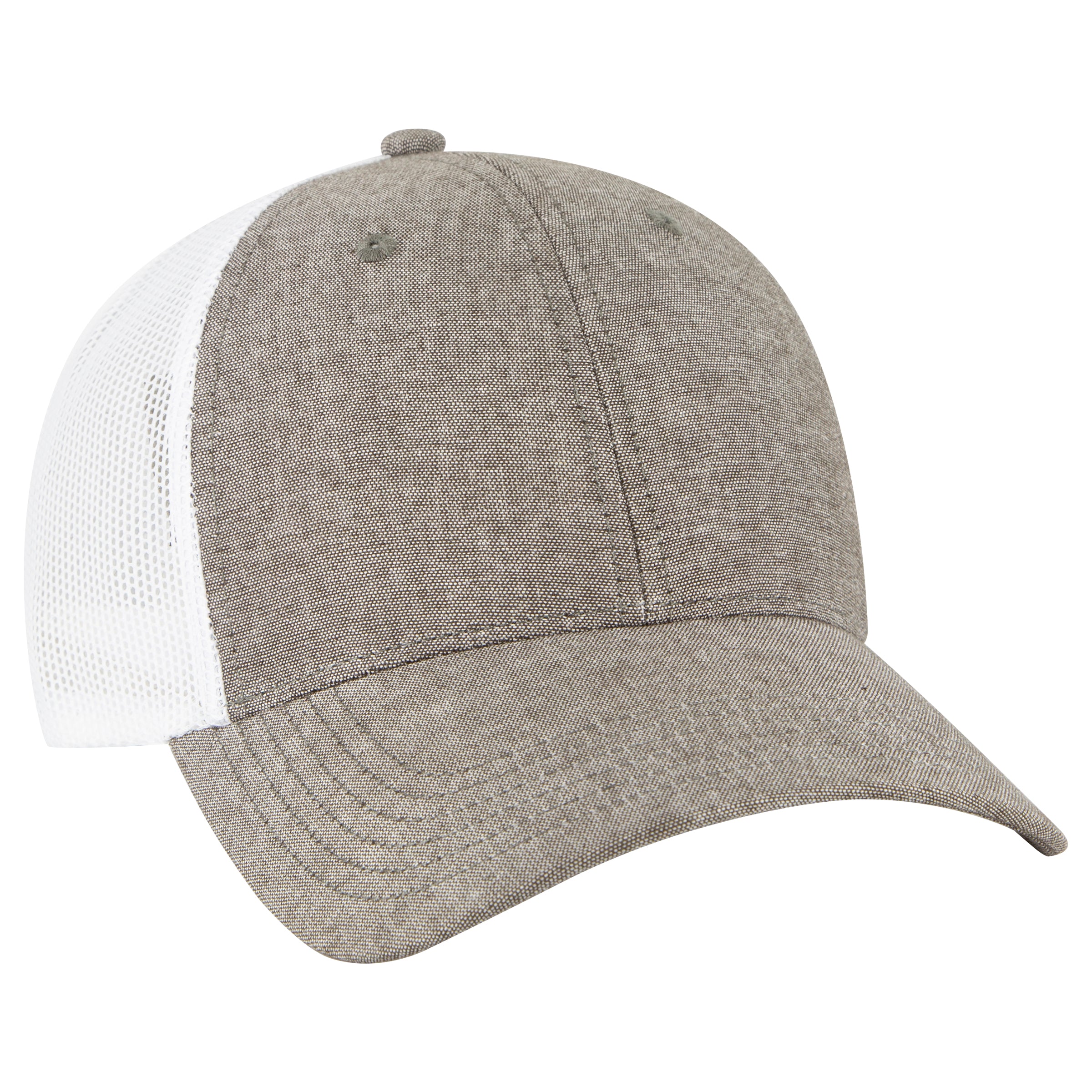 83-473 OTTO CAP 6 Panel Low Profile Mesh Back Trucker Hat