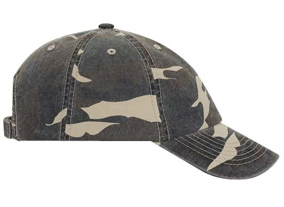 103-713 OTTO CAP Camouflage 6 Panel Low Profile Baseball Cap