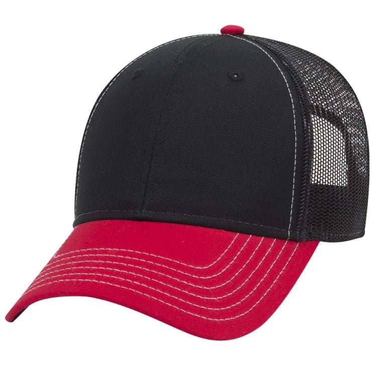 83-1239 OTTO CAP 6 Panel Low Profile Mesh Back Trucker Hat