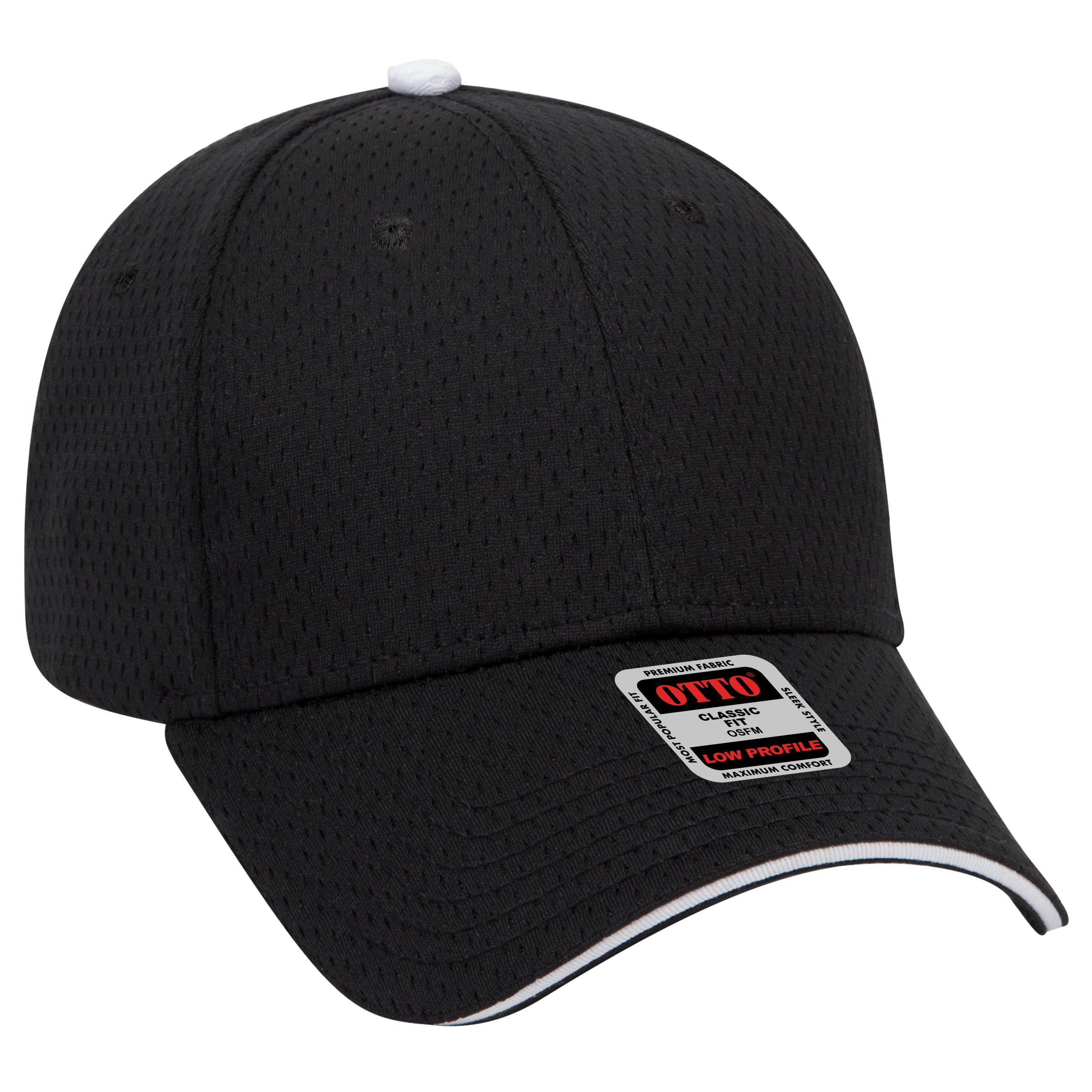 23-368 OTTO CAP 6 Panel Low Profile Baseball Cap