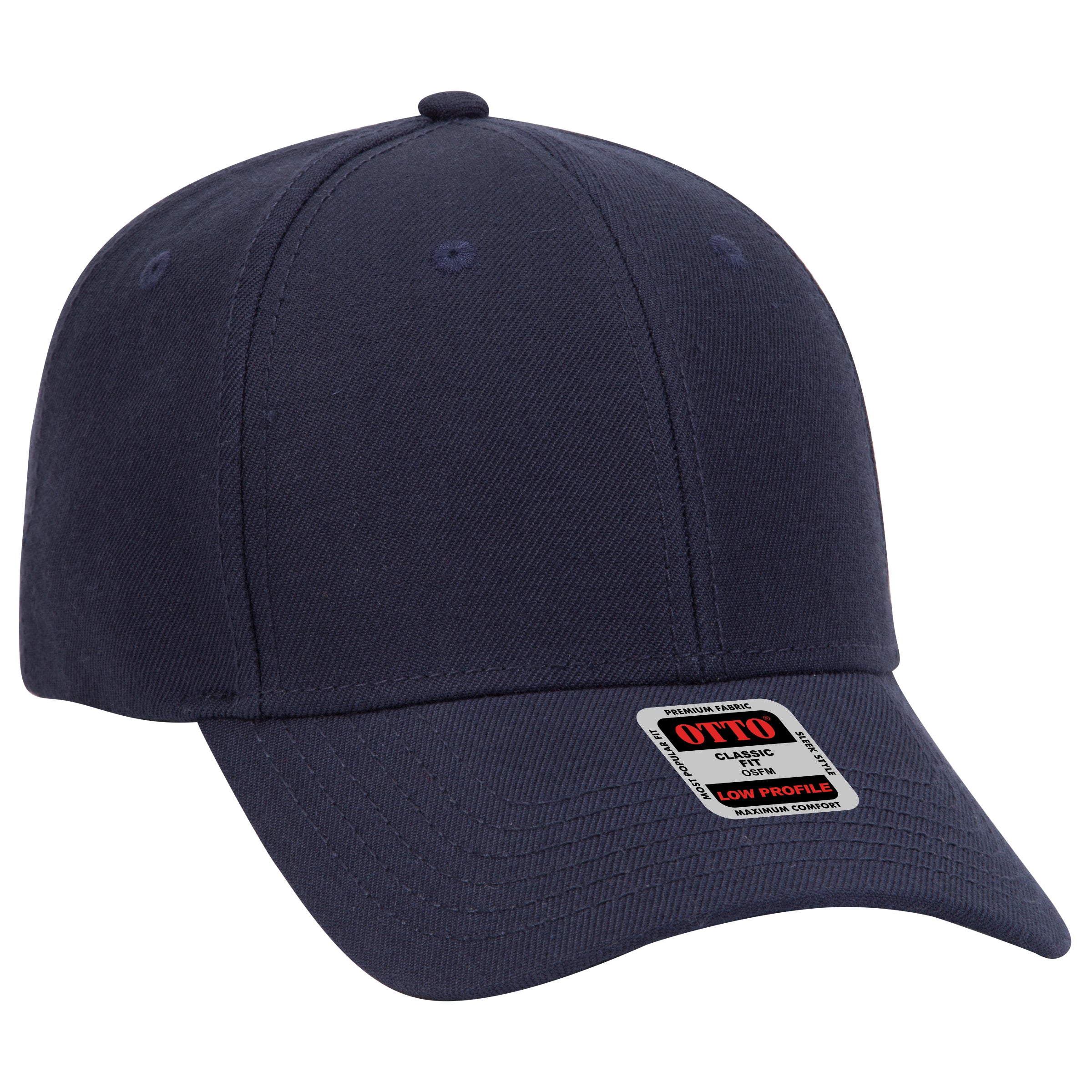 19-208 OTTO CAP 6 Panel Low Profile Baseball Cap