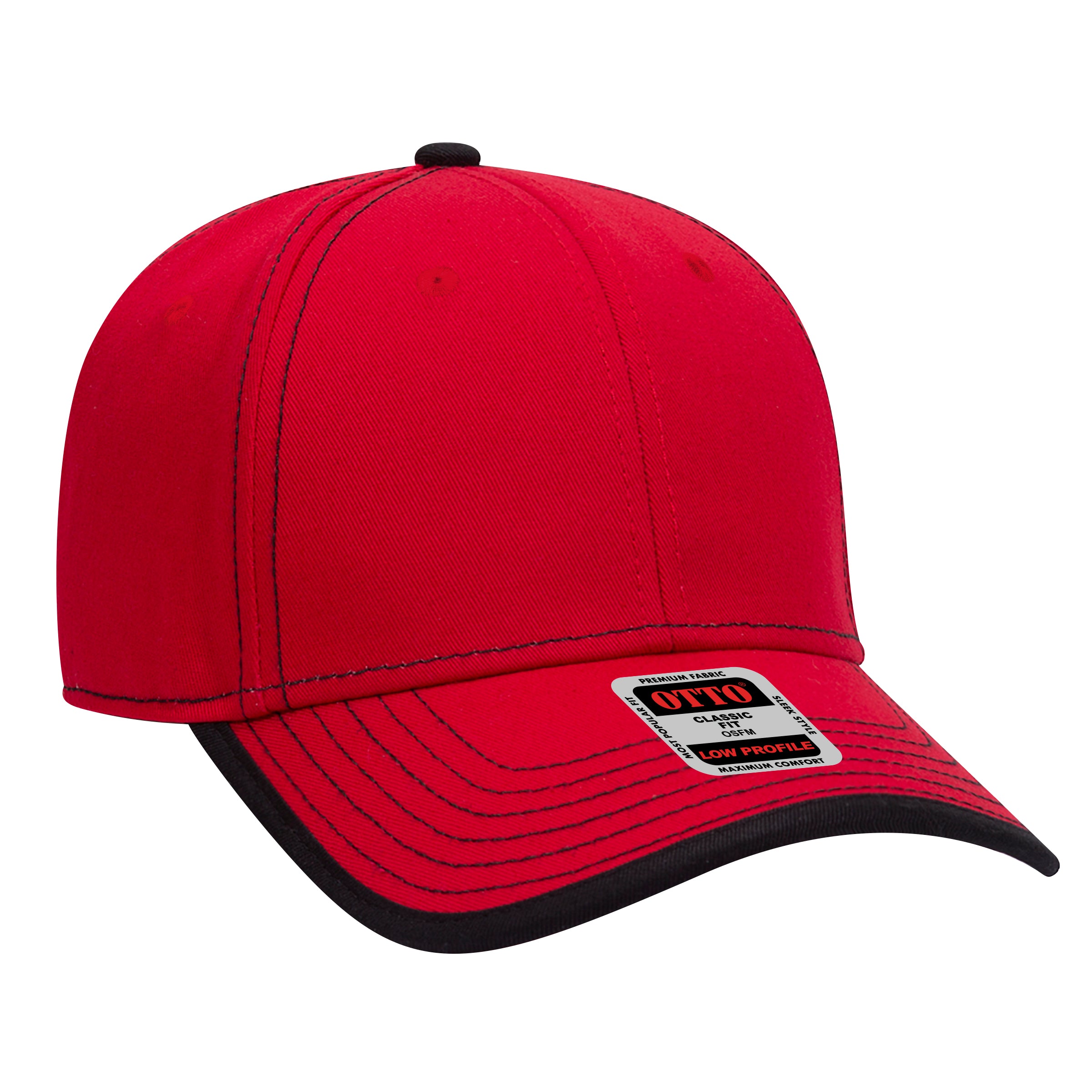 147-1071 OTTO CAP 6 Panel Low Profile Baseball Cap