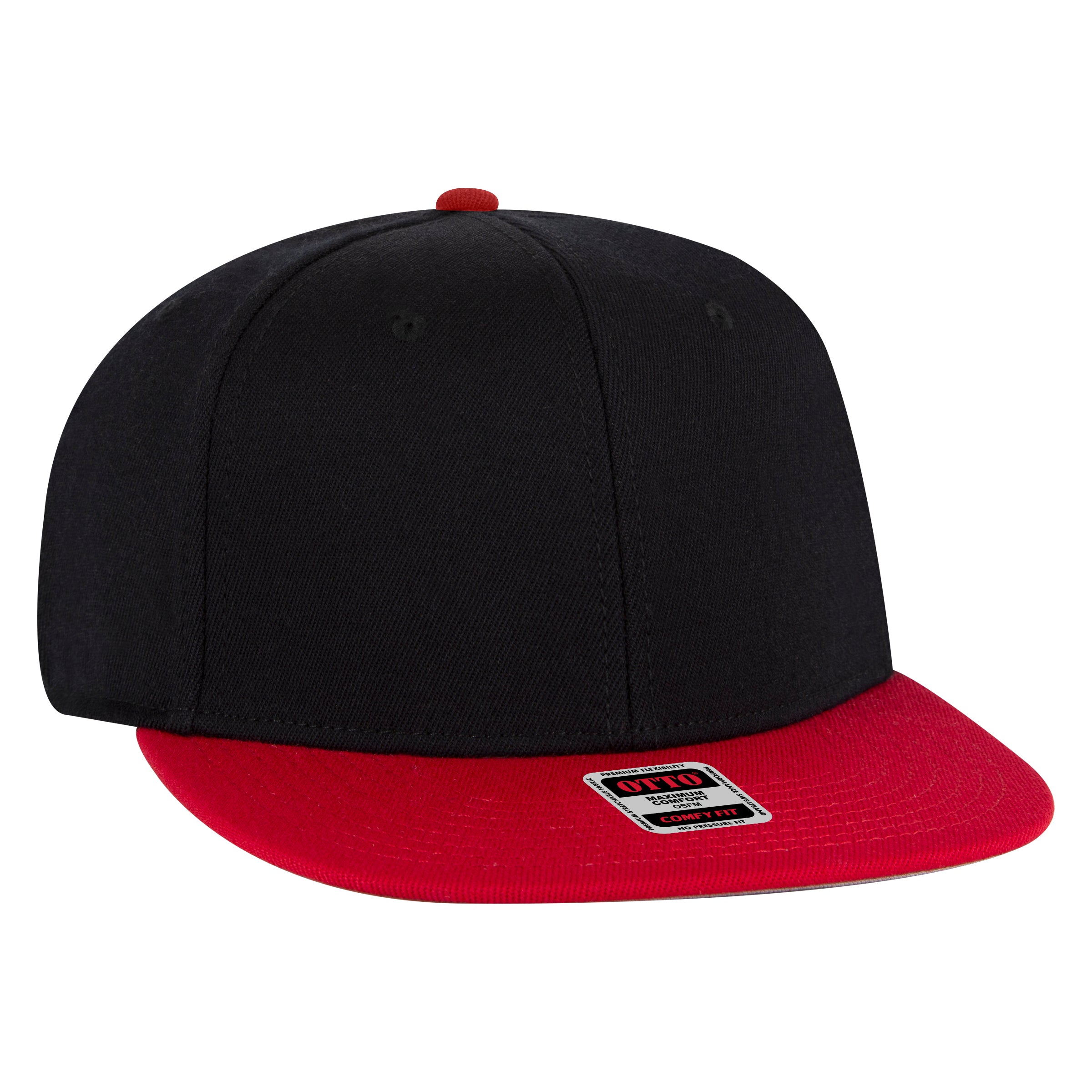125-1323 OTTO CAP "OTTO COMFY FIT" 6 Panel Mid Profile Style Snapback Hat