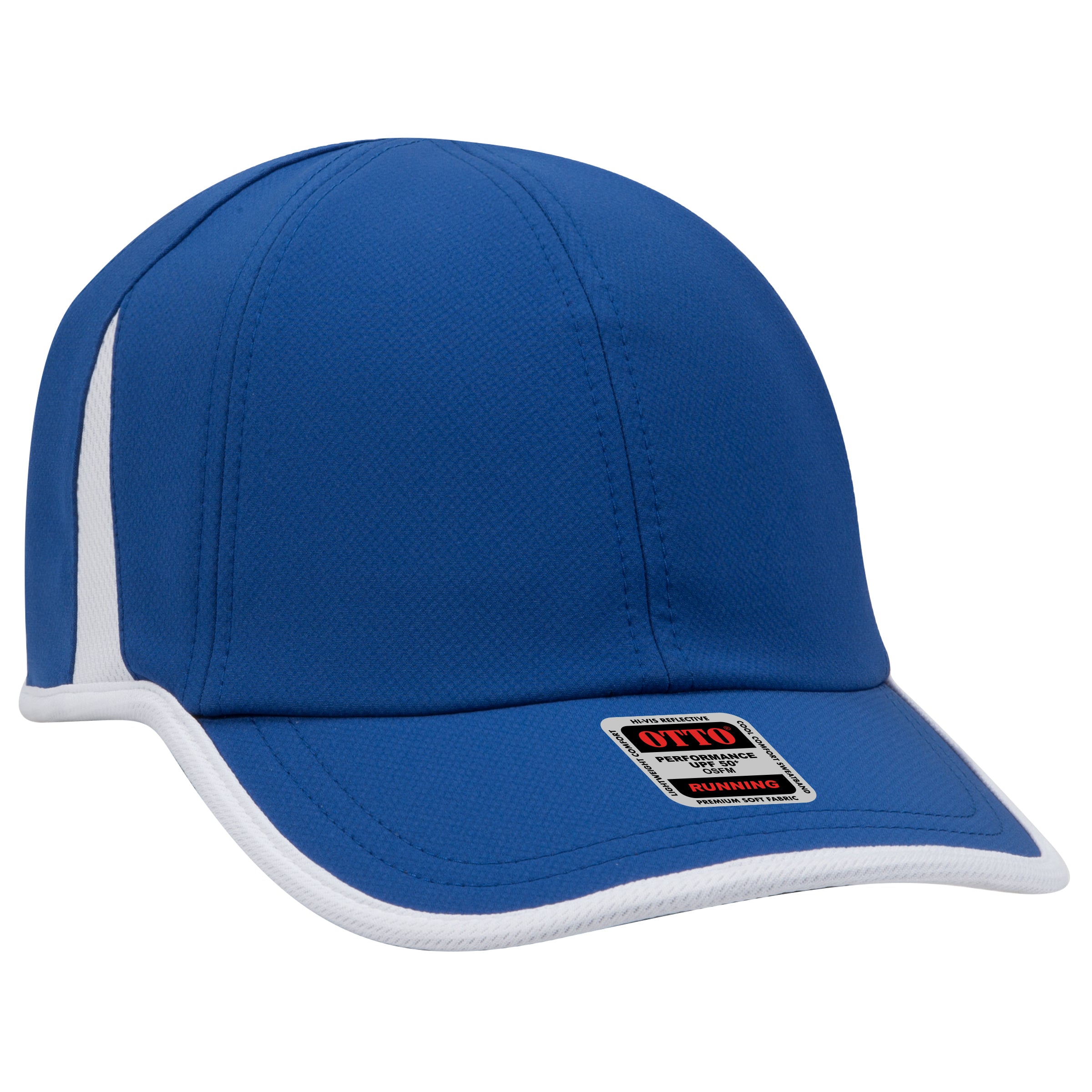 133-1254 OTTO CAP UPF 50+ 6 Panel Running Hat