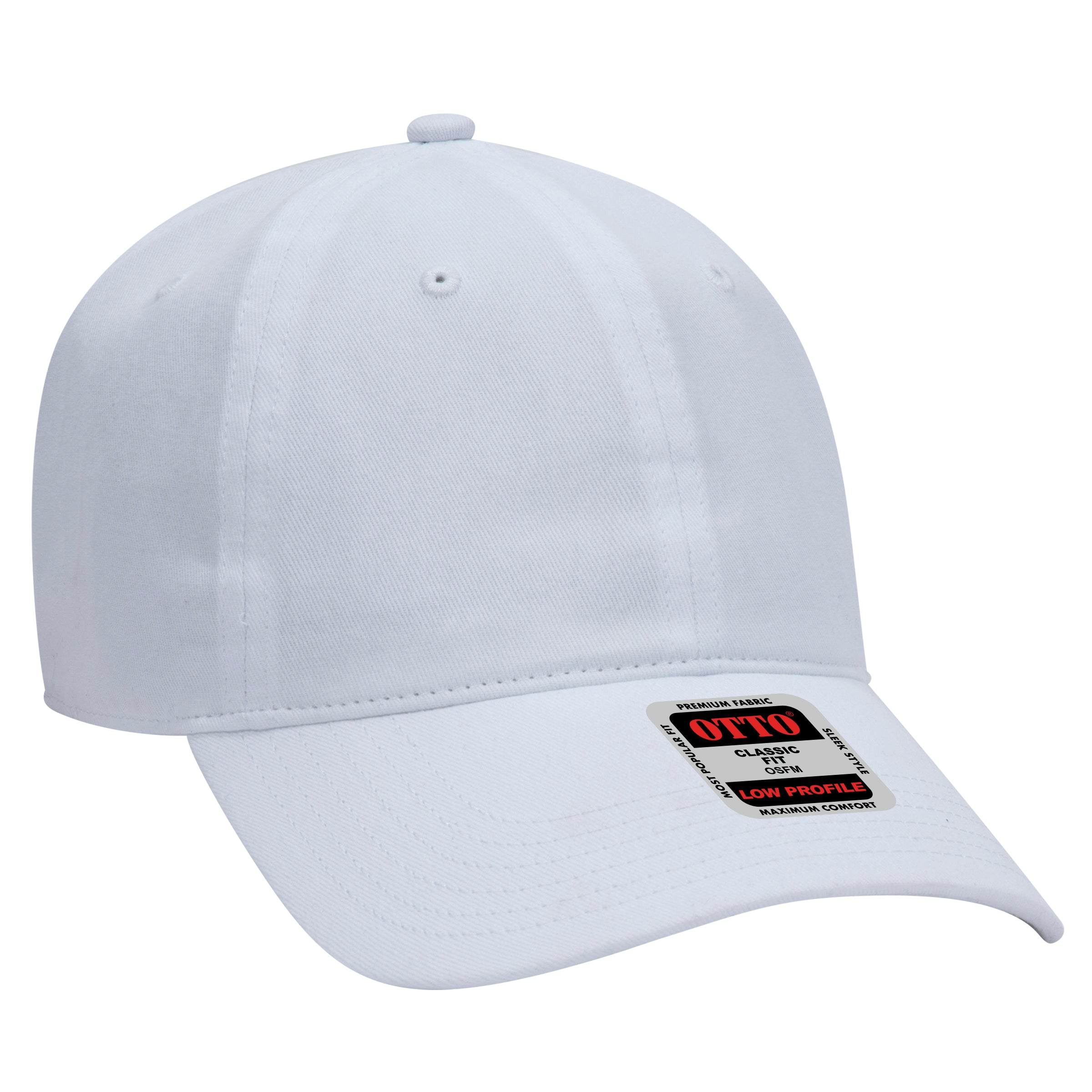 18-686 OTTO CAP 6 Panel Low Profile Baseball Cap