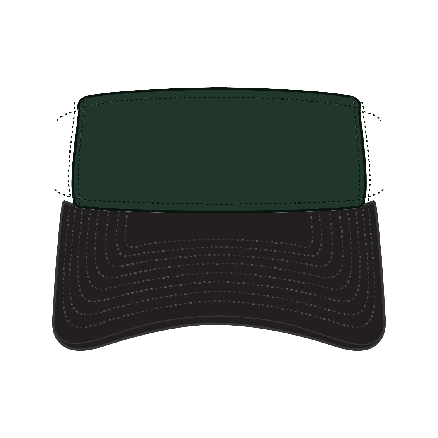 15-280 OTTO CAP "OTTO FLEX" Sun Visor