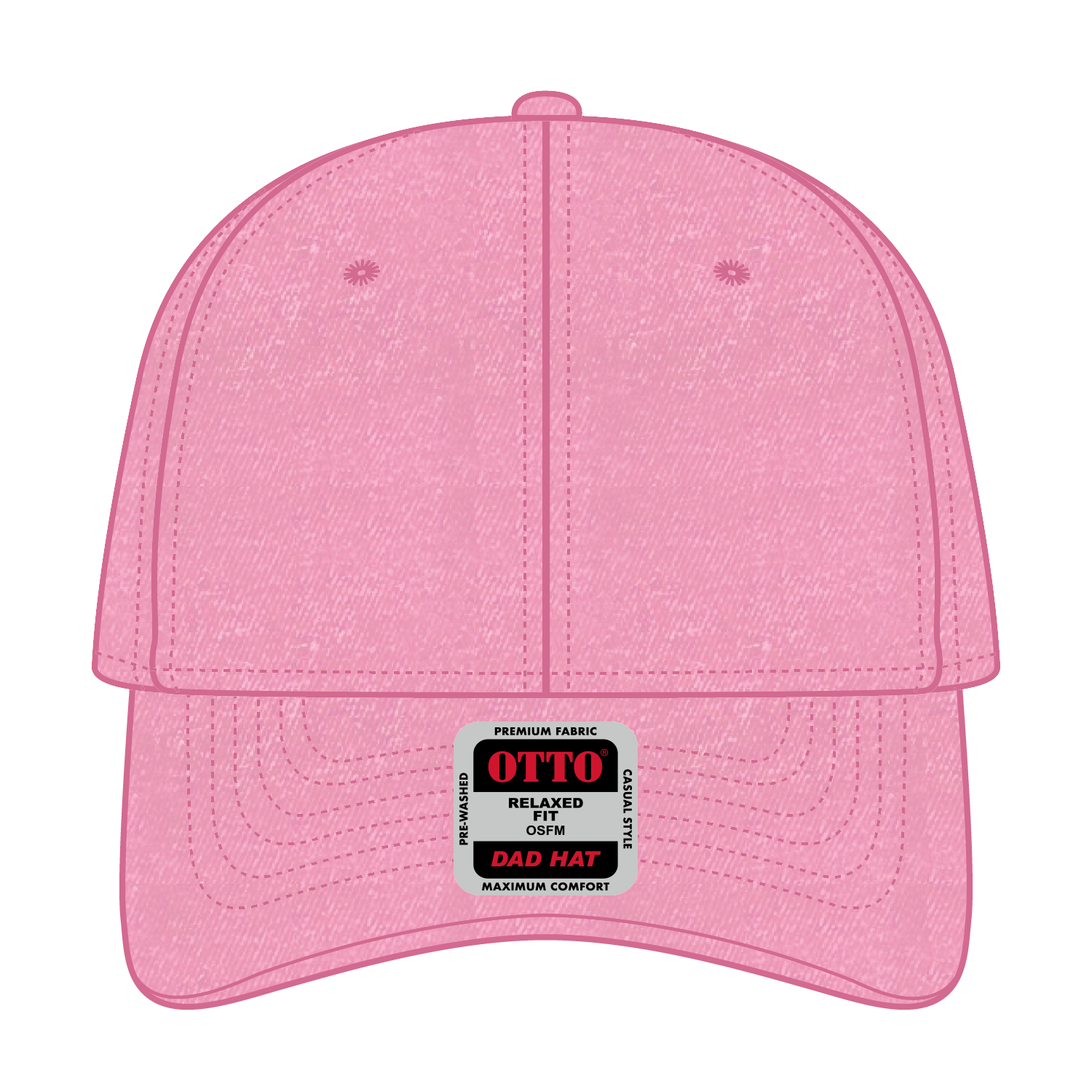 18-202 OTTO CAP 6 Panel Low Profile Dad Hat