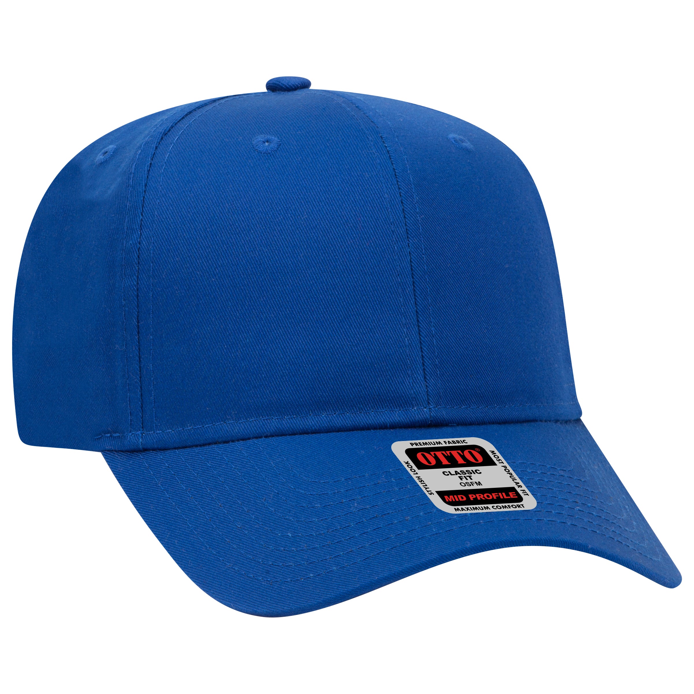 27-079 OTTO CAP 6 Panel Mid Profile Baseball Cap