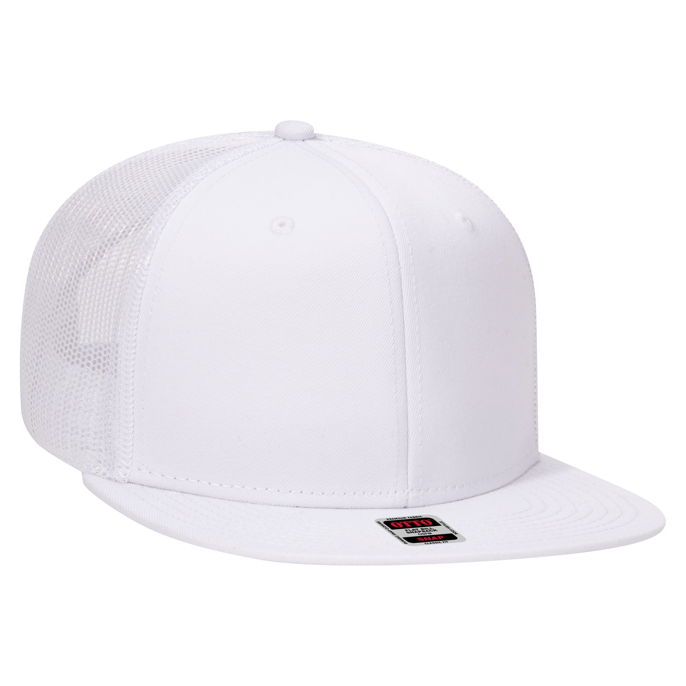 141-1070 OTTO CAP "OTTO SNAP" 6 Panel Pro Style Mesh Back Trucker Snapback Hat
