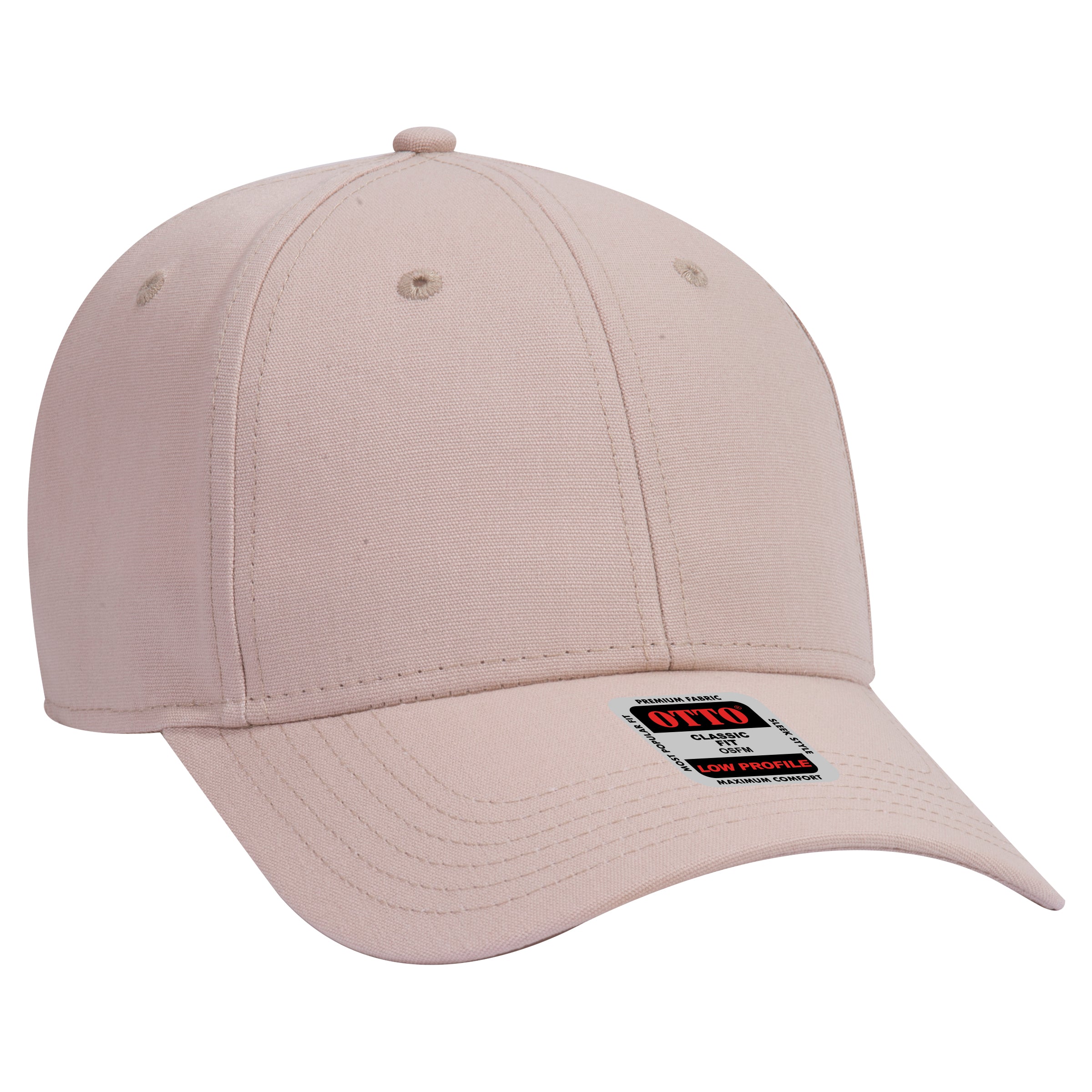 19-1277 OTTO CAP 6 Panel Low Profile Baseball Cap