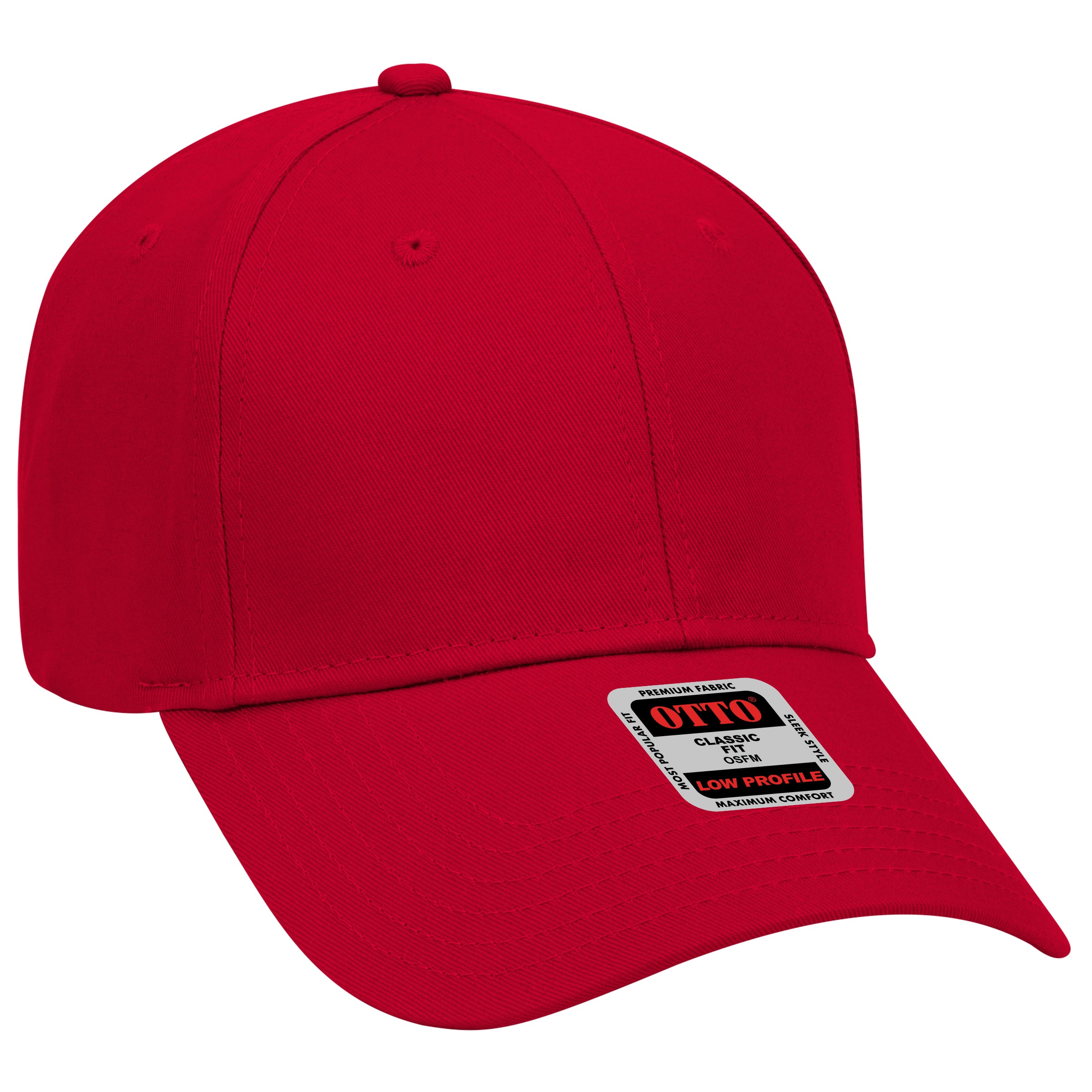 18-553 OTTO CAP 6 Panel Low Profile Baseball Cap