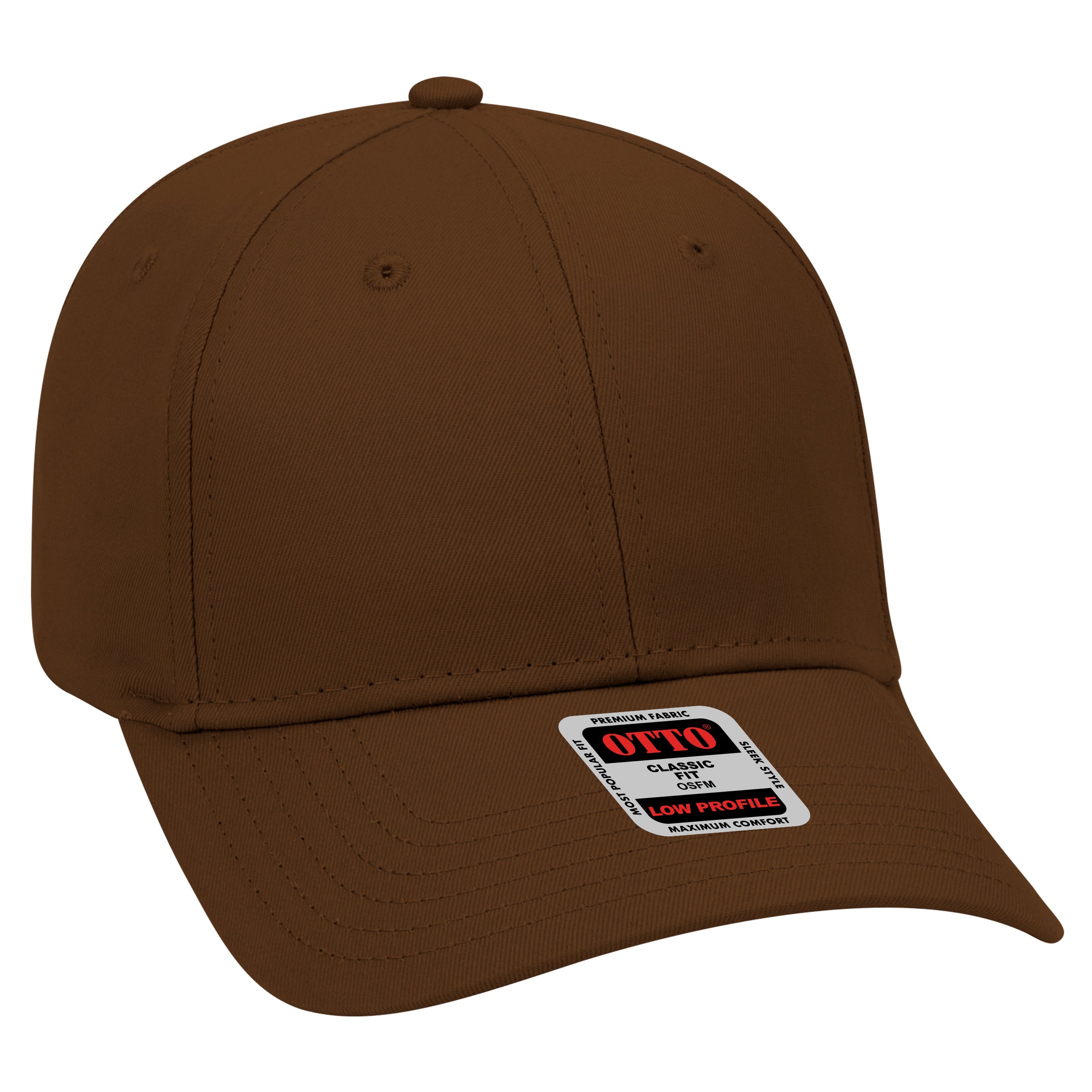 19-536 OTTO CAP 6 Panel Low Profile Baseball Cap
