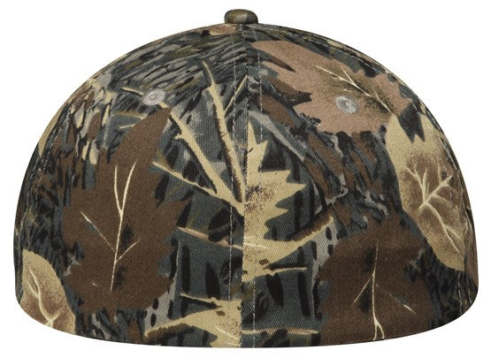 77-379 OTTO CAP "OTTO FLEX" Camouflage 6 Panel Low Profile Baseball Cap