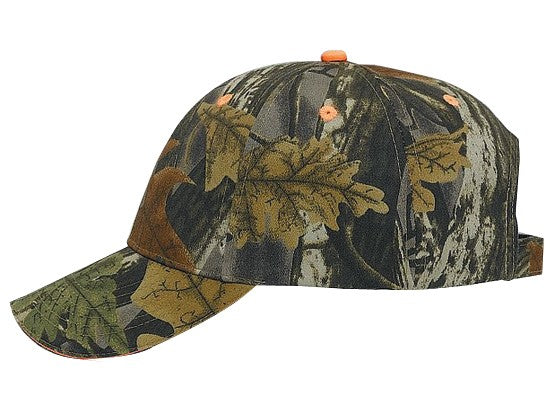 71-841 OTTO CAP Camouflage 6 Panel Low Profile Baseball Cap