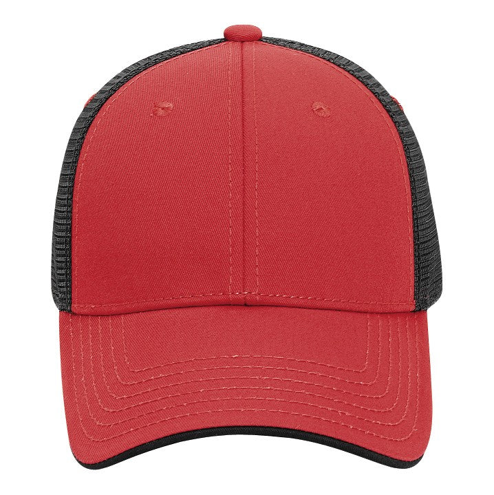 122-945 OTTO CAP 6 Panel Low Profile Mesh Back Trucker Hat
