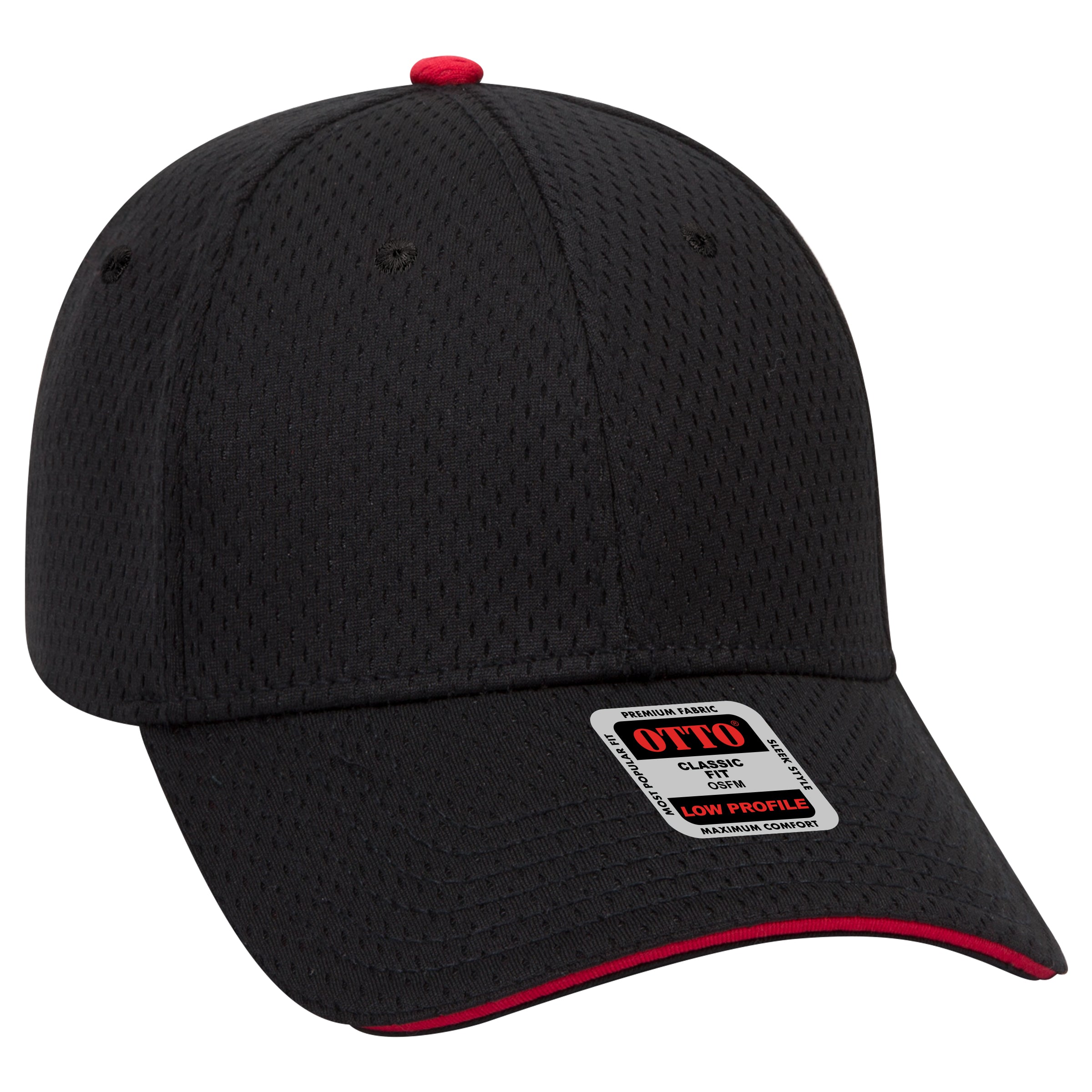23-368 OTTO CAP 6 Panel Low Profile Baseball Cap