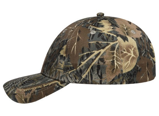 77-379 OTTO CAP "OTTO FLEX" Camouflage 6 Panel Low Profile Baseball Cap