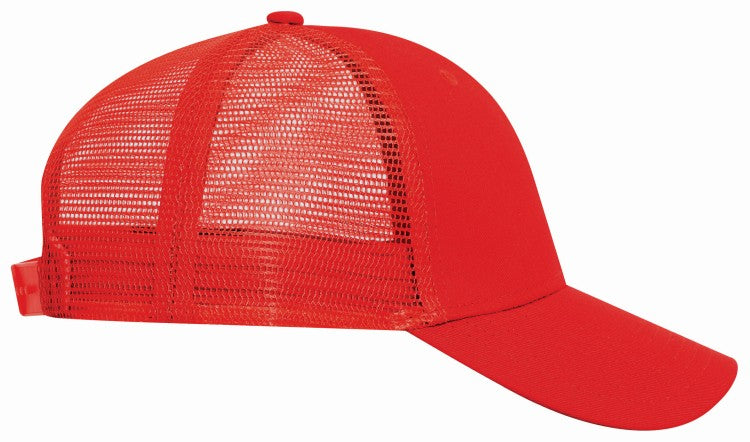 83-1101 OTTO CAP 6 Panel Low Profile Mesh Back Trucker Hat