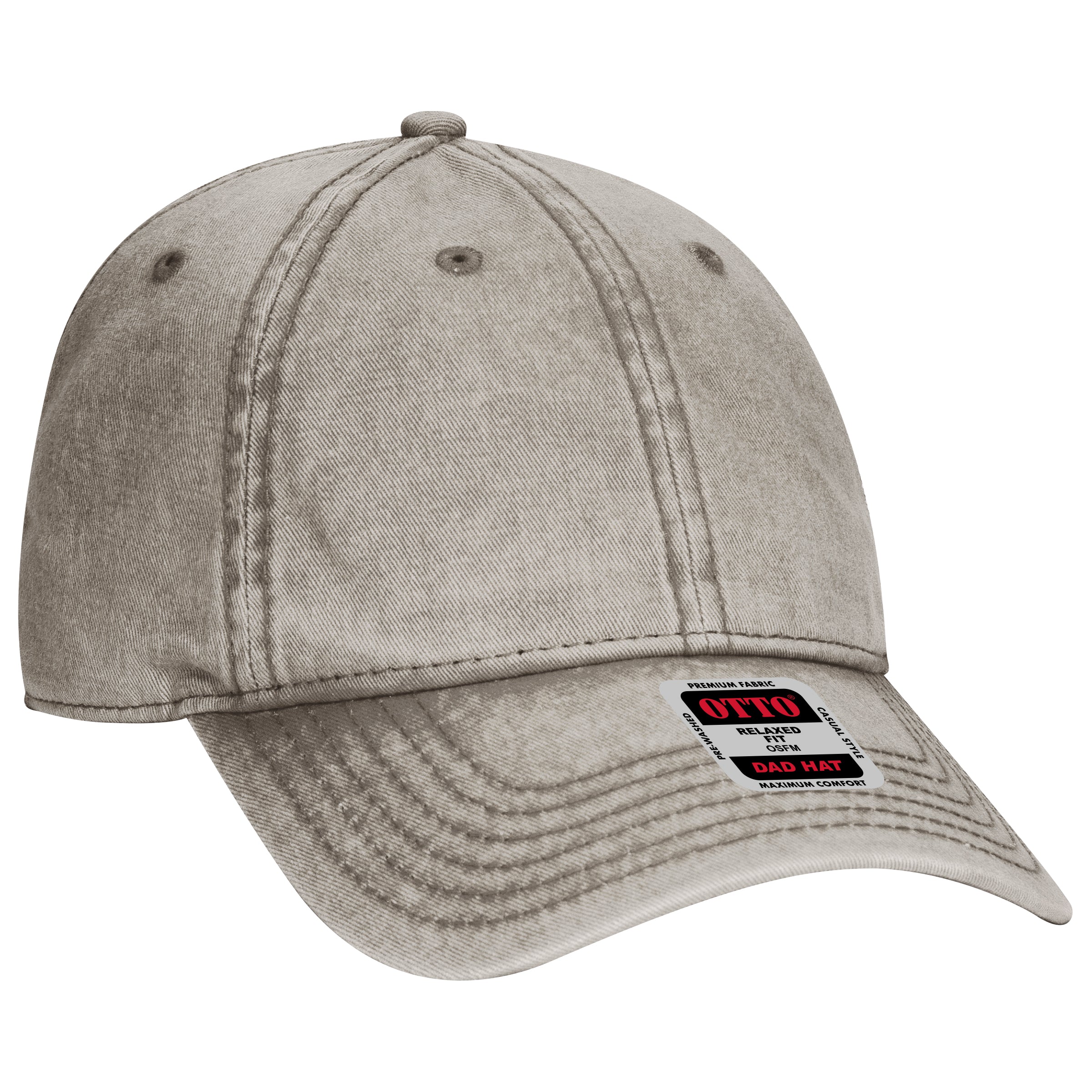 18-1248 OTTO CAP 6 Panel Low Profile Dad Hat