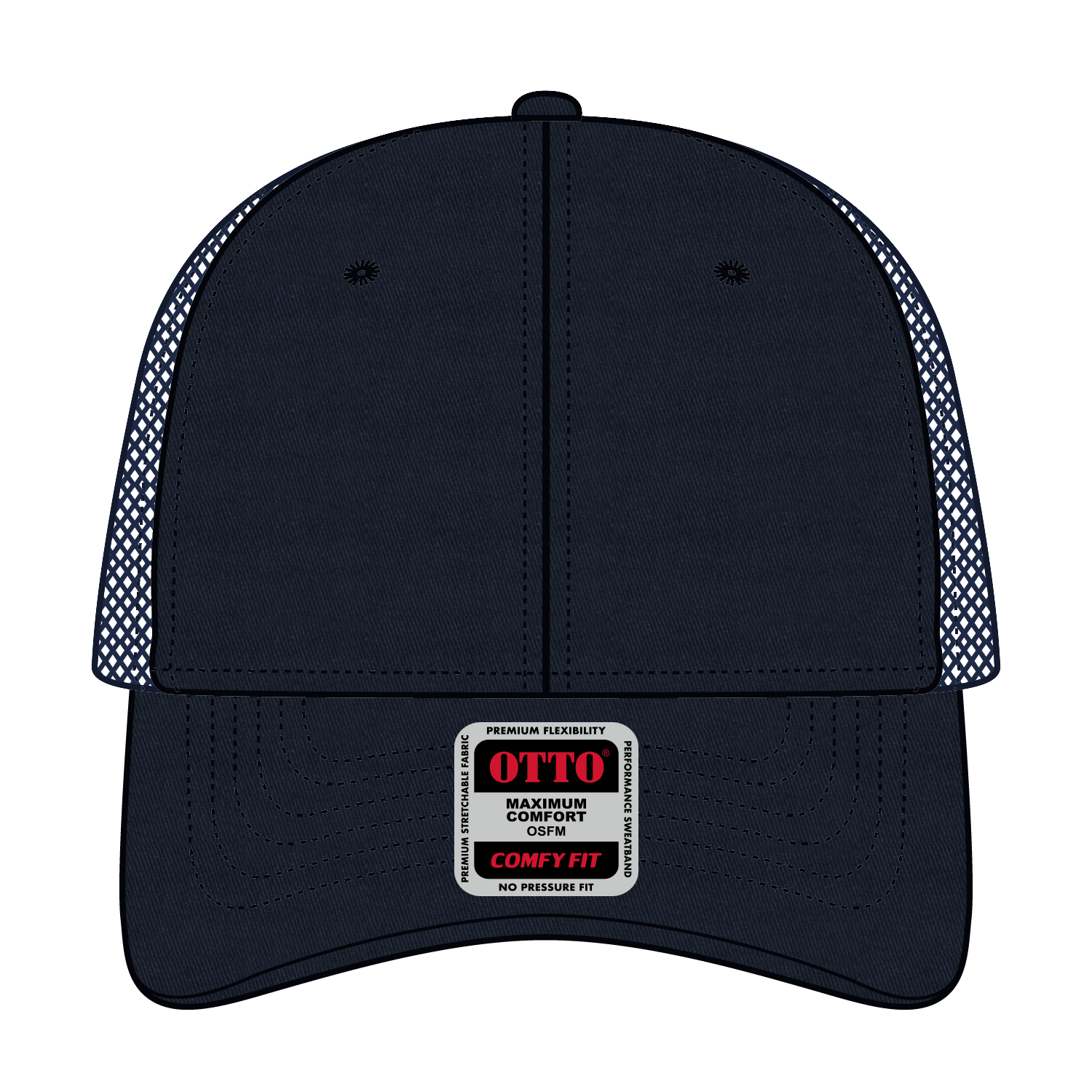 83-605 OTTO CAP "OTTO COMFY FIT" 6 Panel Low Profile Baseball Cap