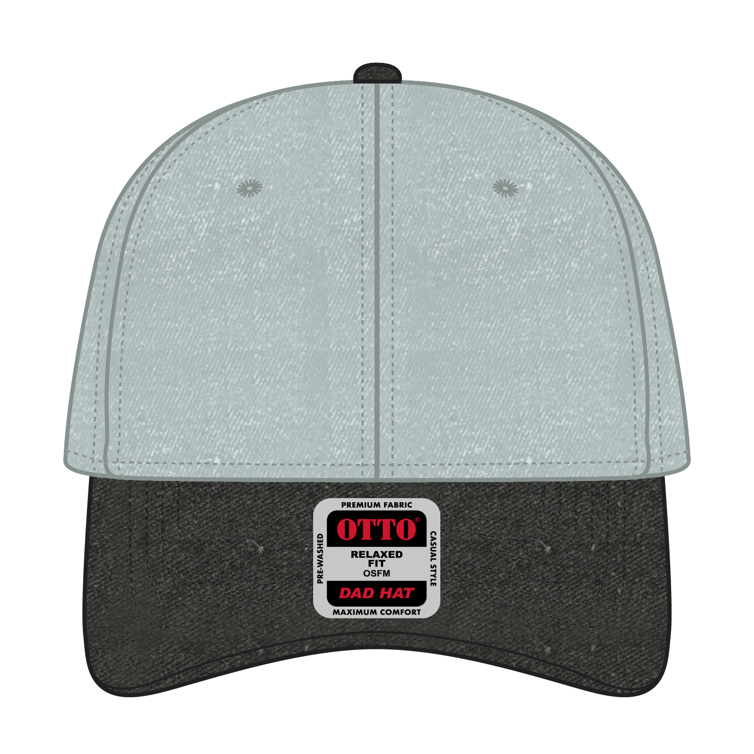 18-202 OTTO CAP 6 Panel Low Profile Dad Hat