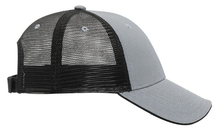122-945 OTTO CAP 6 Panel Low Profile Mesh Back Trucker Hat