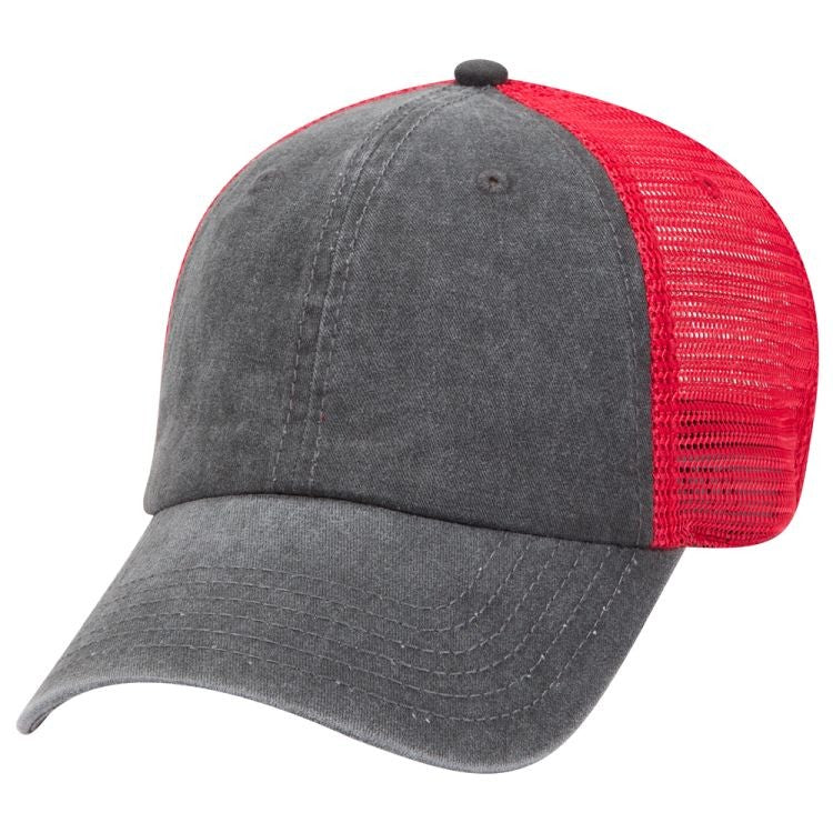169-1264 OTTO CAP "OTTO FLEX" 6 Panel Low Profile Mesh Back Trucker Hat