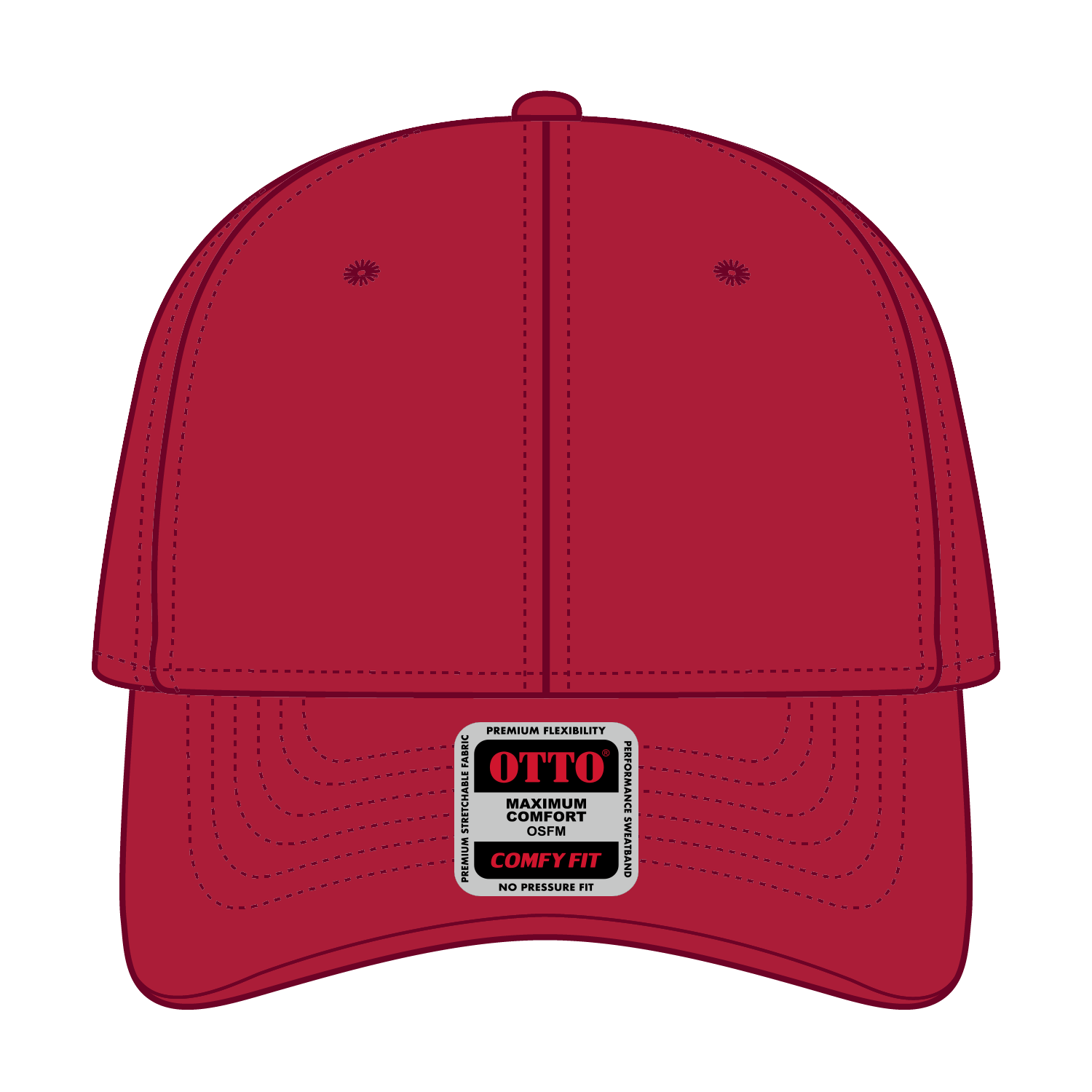 19-1284 OTTO CAP "OTTO COMFY FIT" 6 Panel Low Profile Baseball Cap